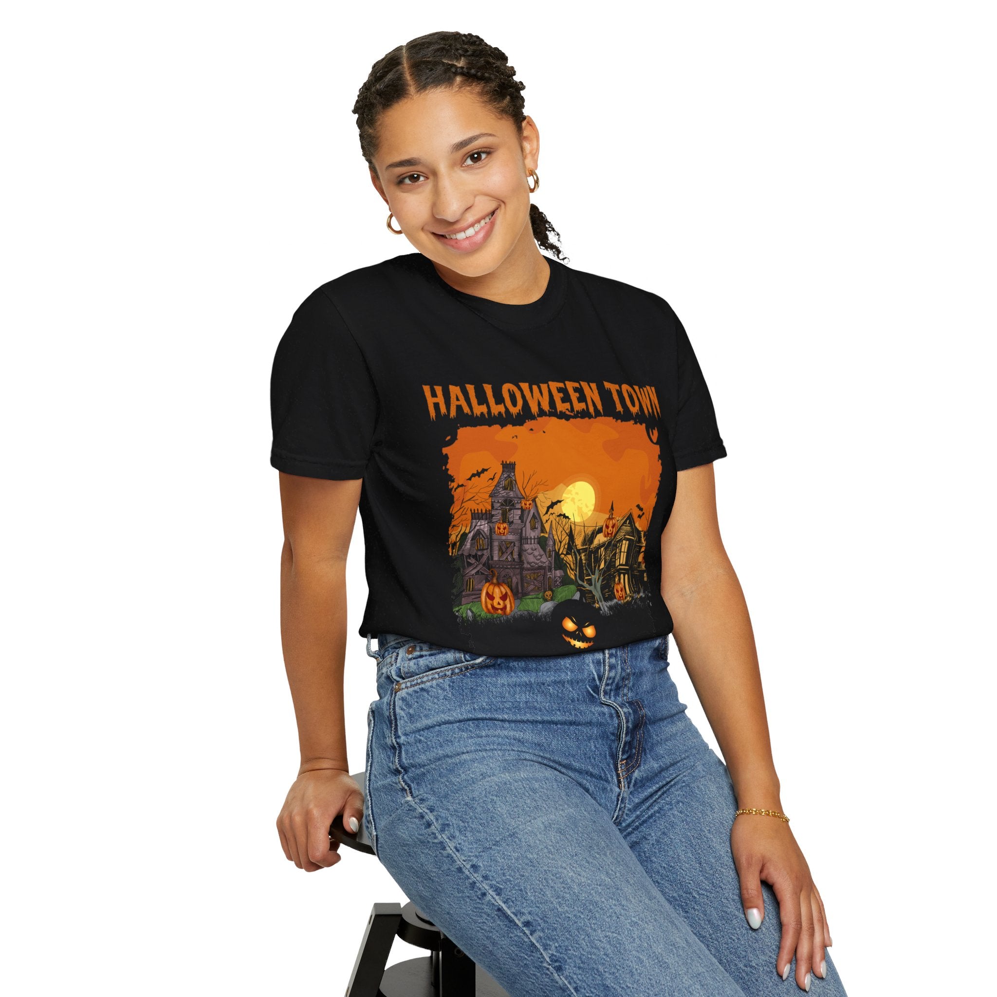 Halloweentown Shirt, Comfort Colors Halloween Tshirt, Retro Halloweentown T-Shirt, Halloweentown University Tees, Halloween Crewneck Gifts