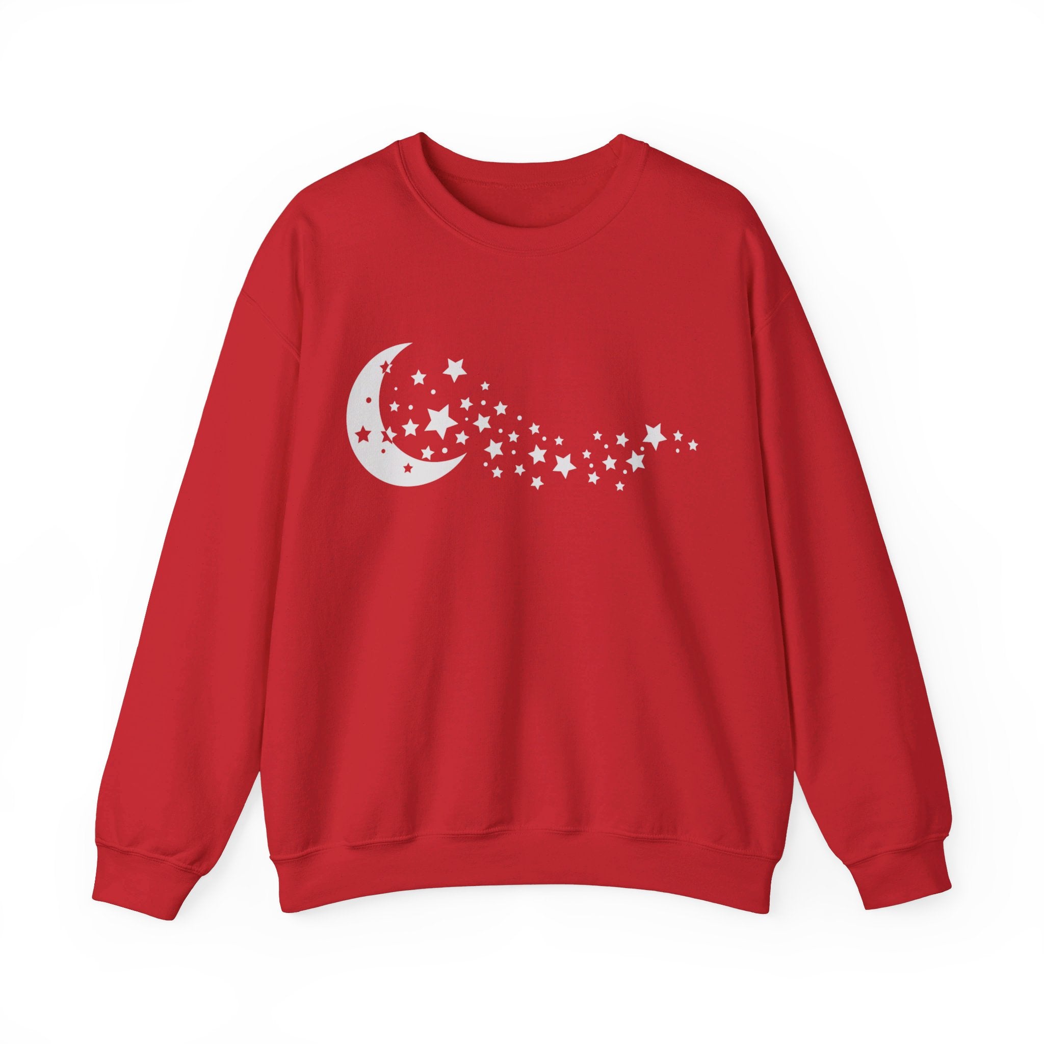 Moon Stars Sweatshirt, Night Sky Shirt, Moon Shirt, Crescent Moon, Moon Phase Sweatshirt, Moon Tee, Astronomy Shirt, Moon Stars Tee