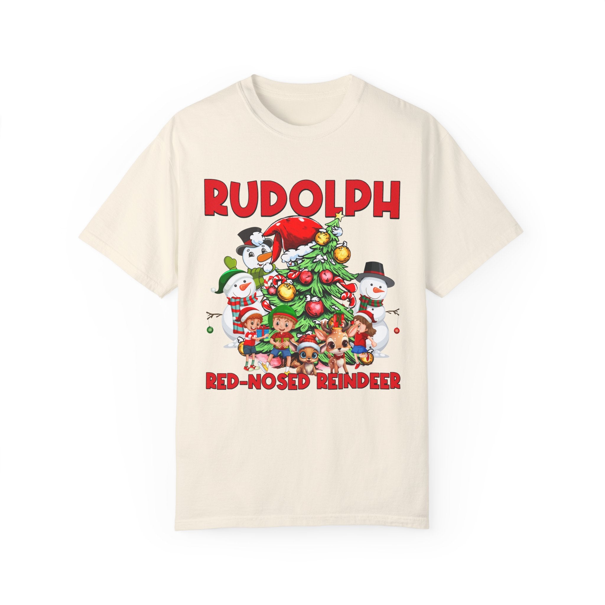 Vintage Rudolph Shirt Gift For New Year, Kids Christmas Shirt, Christmas Reindeer Tshirt, Christmas Cartoon Sweater, Retro Xmas Sweatshirt