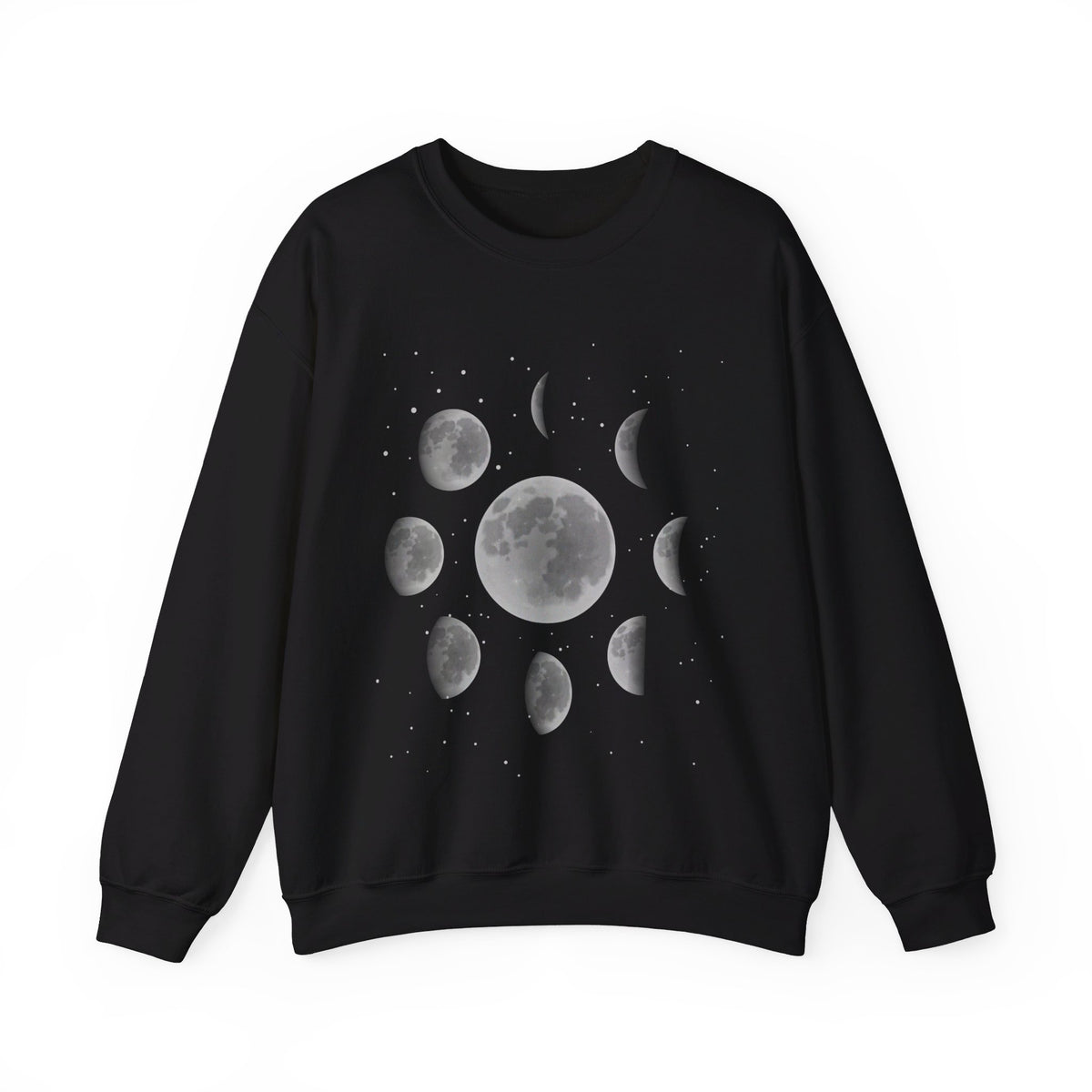 Moon Phase Lunar Sweatshirt, Celestial Shirt, Astrology Tee, Spiritual Sweatshirt, Aesthetic Shirt, Moon Shirt, Mystical Shirt, Astronomy Shirt