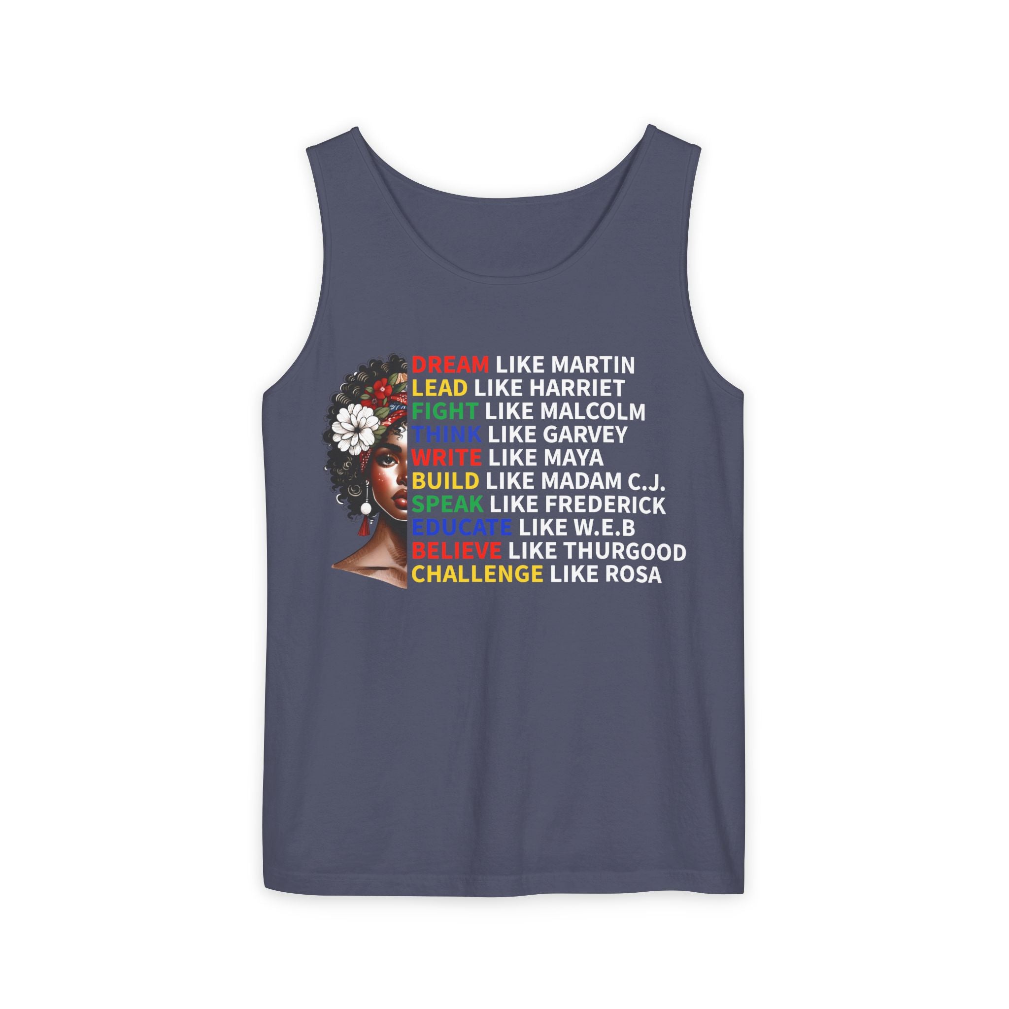 Dream Like Martin Tank Top, Black History Month Tank Top, Black Lives Matter, African American Equality Shirt, Racism, Black History Month Period