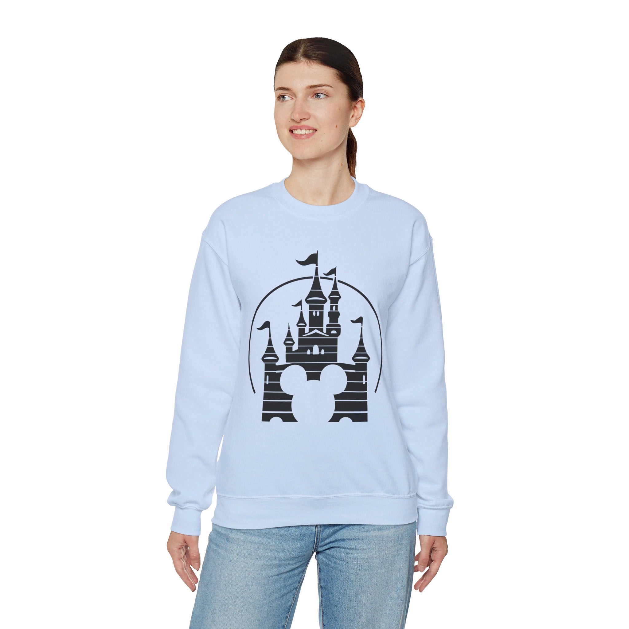 Disney Castle Family Sweatshirt, Disney Vacation Shirt, Retro Castle Sweatshirt, Disney Mickey Minnie Shirt, Disneyland Shirt, Magic Kingdom Shirt