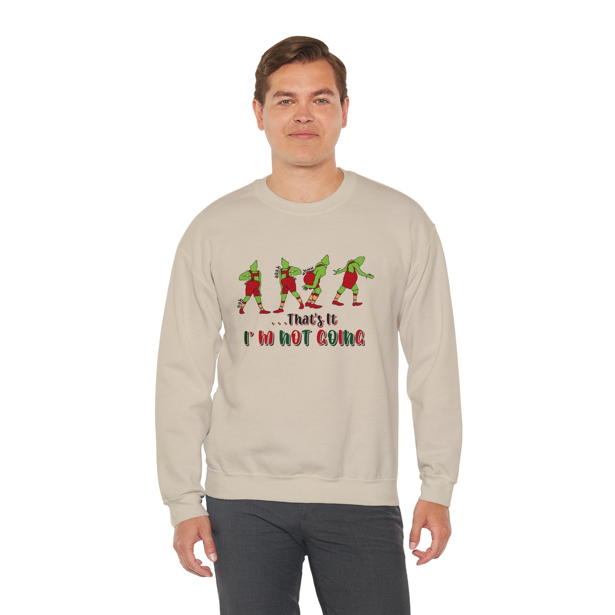 That's It I'm Not Going Sweatshirt, Funny Christmas Sweater, Cute Christmas Sweatshirts, Merry Christmas, Xmas Shirt, Christmas Gift For Her