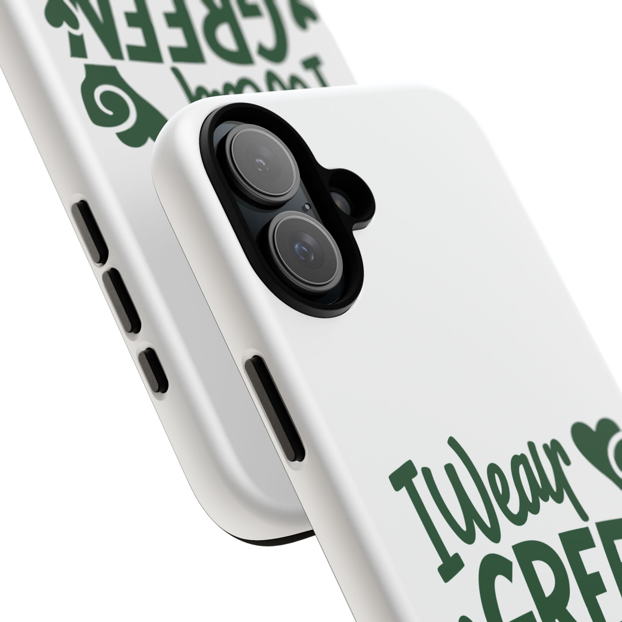I Wear Green For Mental Health Awareness Phone Cases, Mental Health Matters Phone Case, Inspirational Phone Case, Motivational Phone Case, iPhone, Google Pixel & Samsung Galaxy