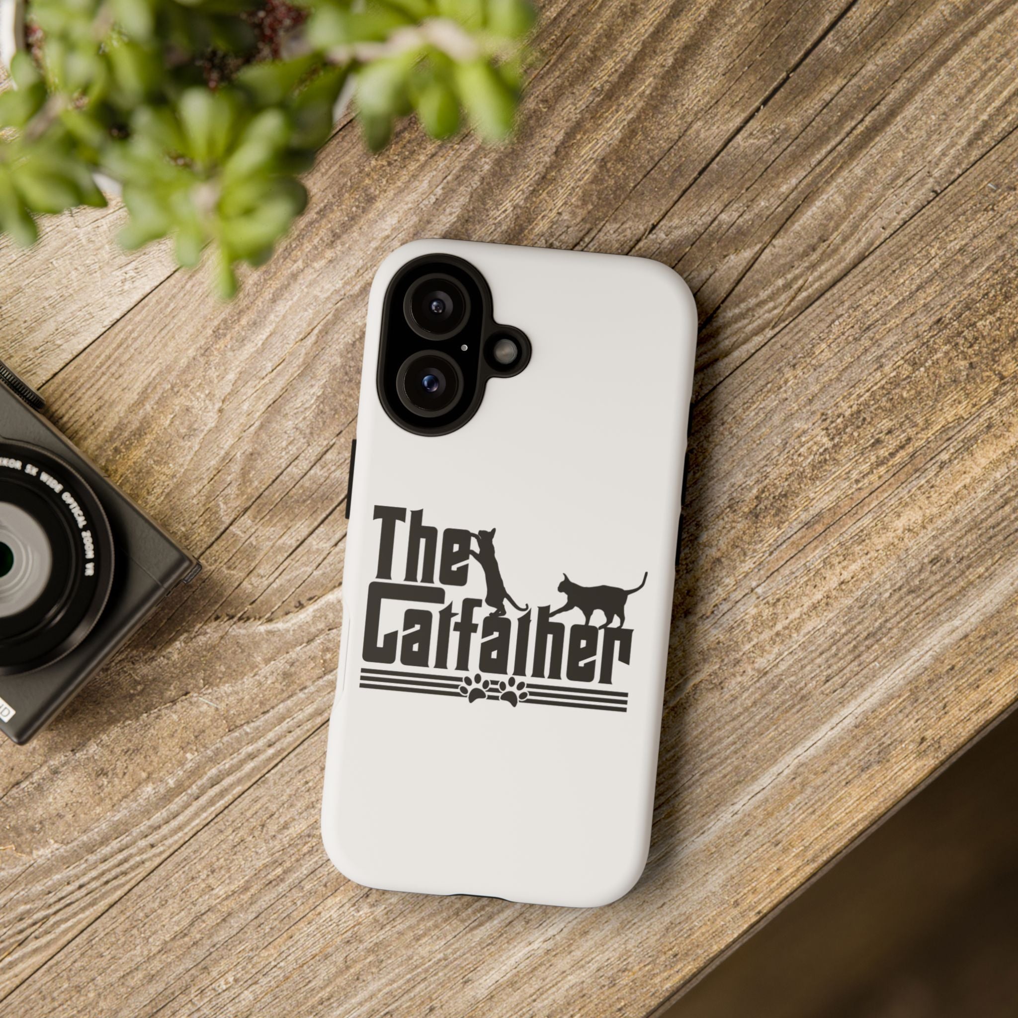 The Catfather Tough Phone Case for Iphone, Google Pixel & Samsung Galaxy