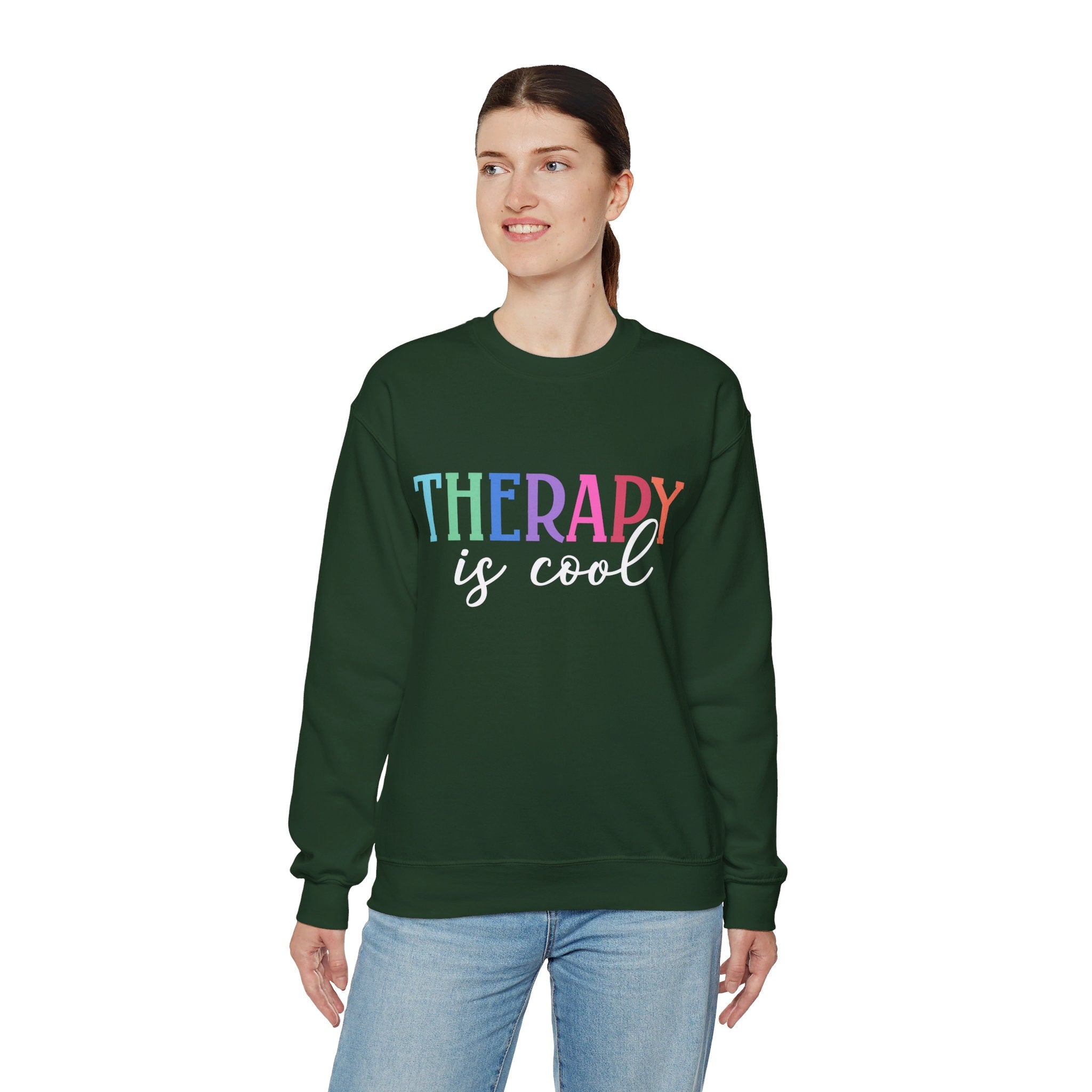 Therapist Sweatshirt, Therapy is cool Sweatshirt, Therapy is Cool shirt, Mental Health Matters, Therapist Shirt, Gift for Therapist