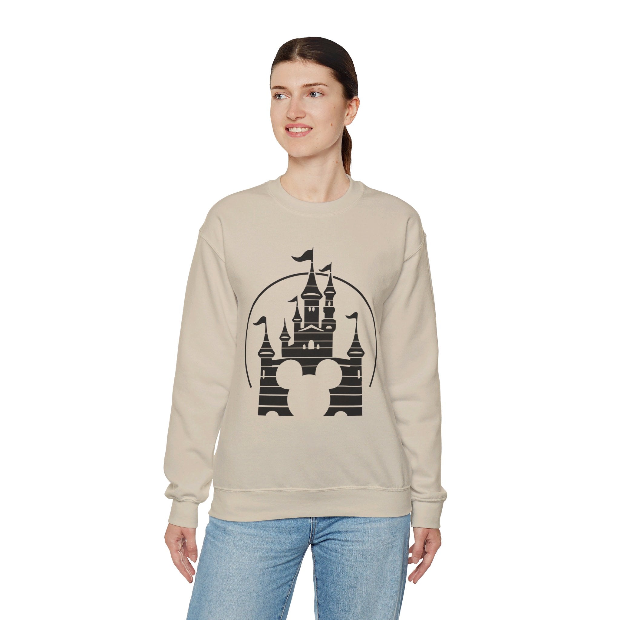 Disney Castle Family Sweatshirt, Disney Vacation Shirt, Retro Castle Sweatshirt, Disney Mickey Minnie Shirt, Disneyland Shirt, Magic Kingdom Shirt