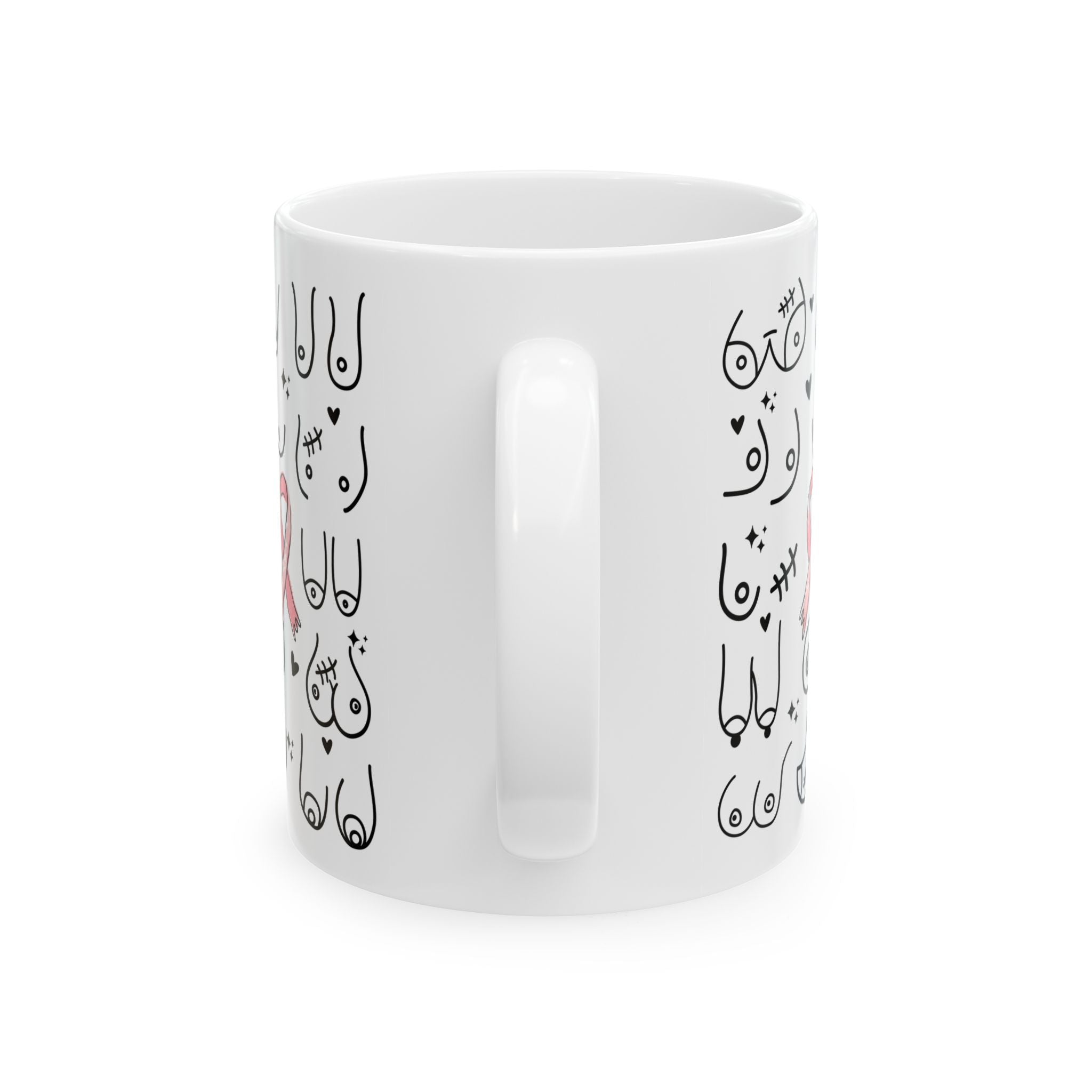Boob Mug Feminist Mug Boobie Mug Gift For Boyfriend Girl Power Breast Cancer Survivor