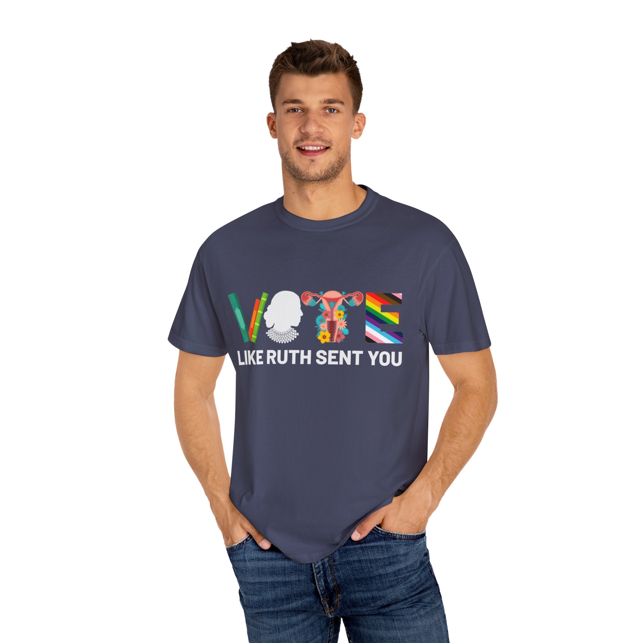 Like Ruth Sent You Shirt, Vote Shirt, Election 2024 Shirt, Funny Election 2024 Shirt, Empowering Political Shirt, Cute 2024 Election Shirt