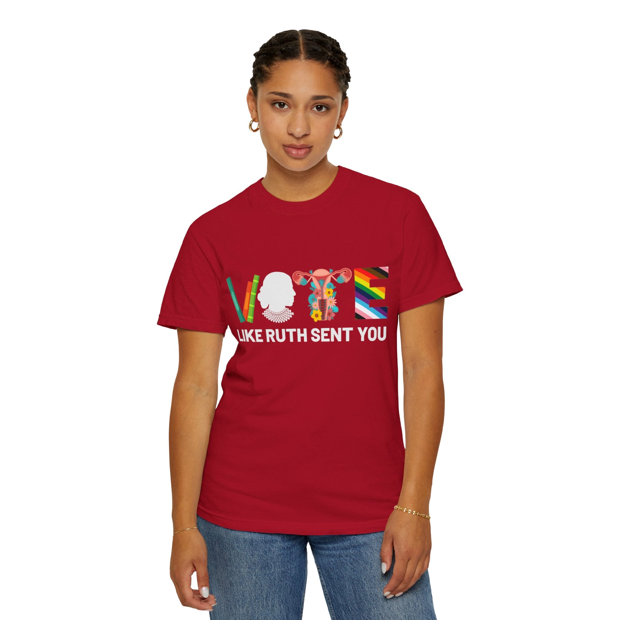 Like Ruth Sent You Shirt, Vote Shirt, Election 2024 Shirt, Funny Election 2024 Shirt, Empowering Political Shirt, Cute 2024 Election Shirt