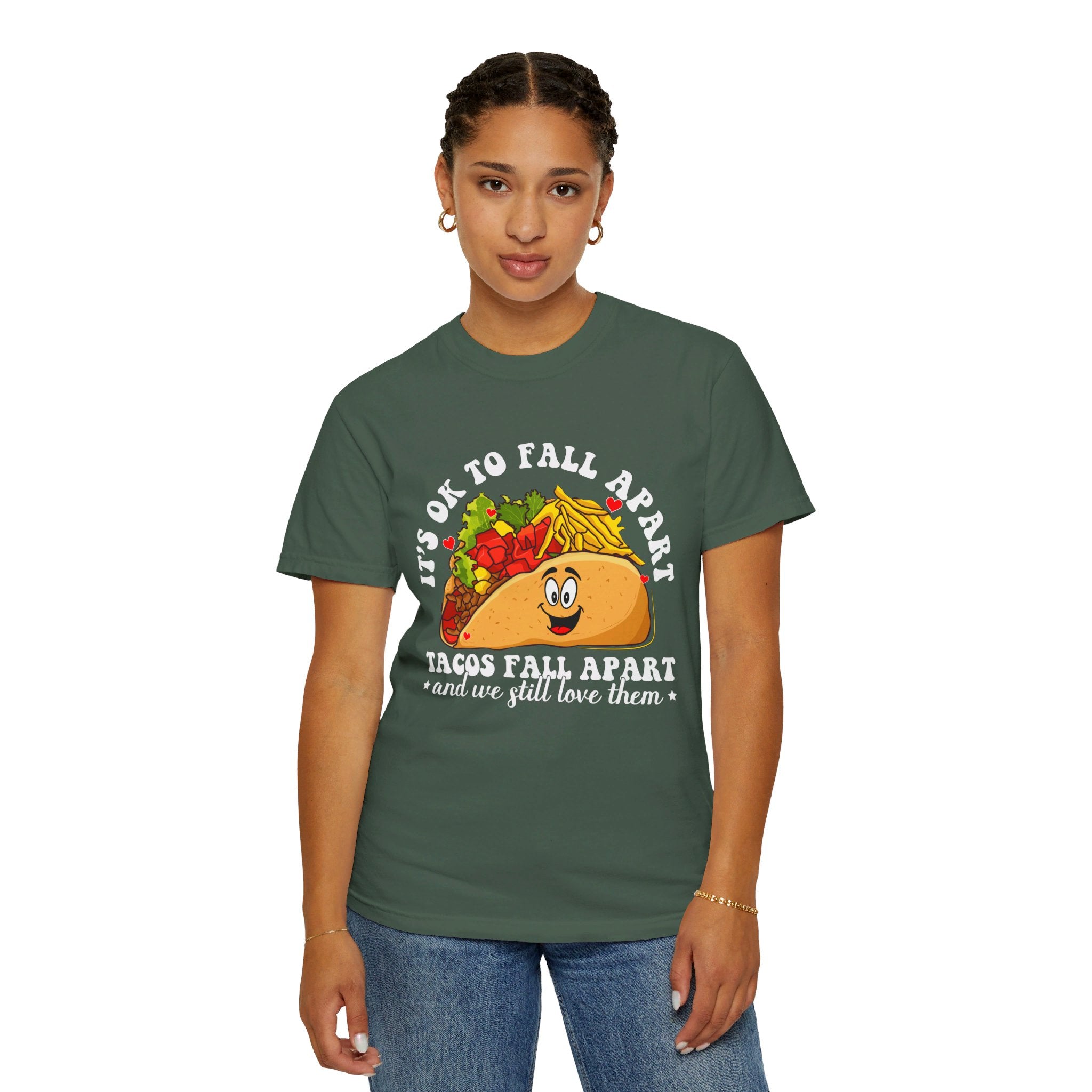 It's Ok To Fall Apart T-Shirt, Mental Health Awareness, Mental Health Shirt, Mental Health Tee, Tacos Fall Apart