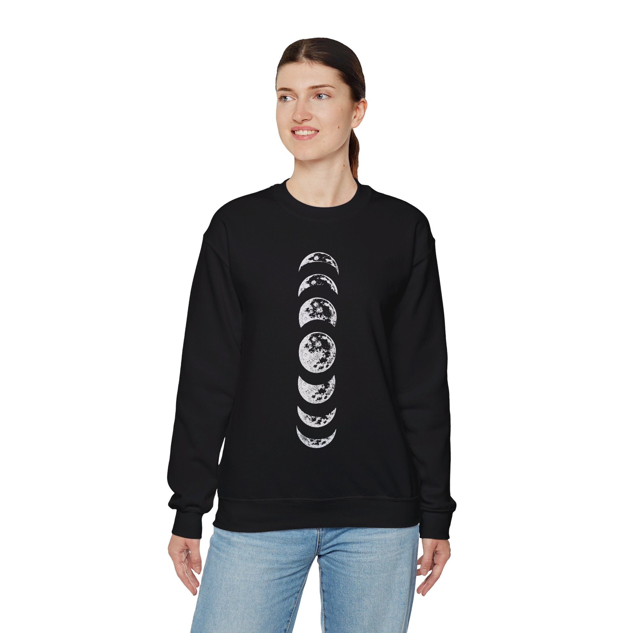 Moon Phases Sweatshirt, Moon Phases Shirt, Moon Sweatshirt, Moon Shirt, Moon Phases