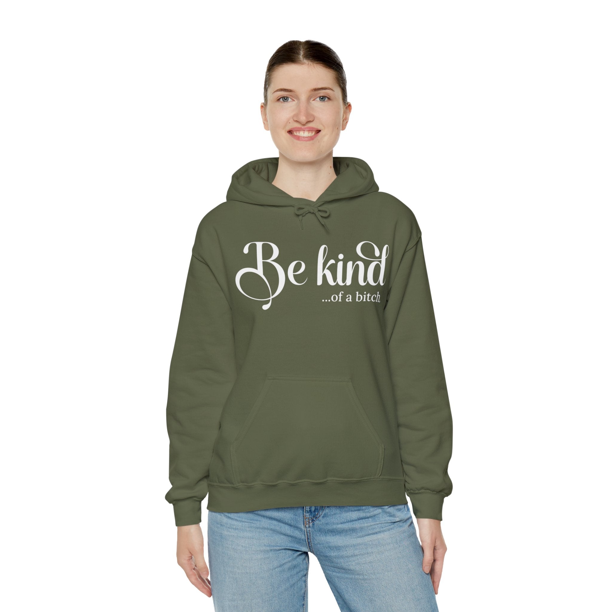 Be Kind of a Bitch Hoodie, Funny Sweatshirt, Funny Gift Sarcastic Shirt, Be Kind Sweater, Woman Crewneck Funny Quote Tee, Unisex Funny Shirt