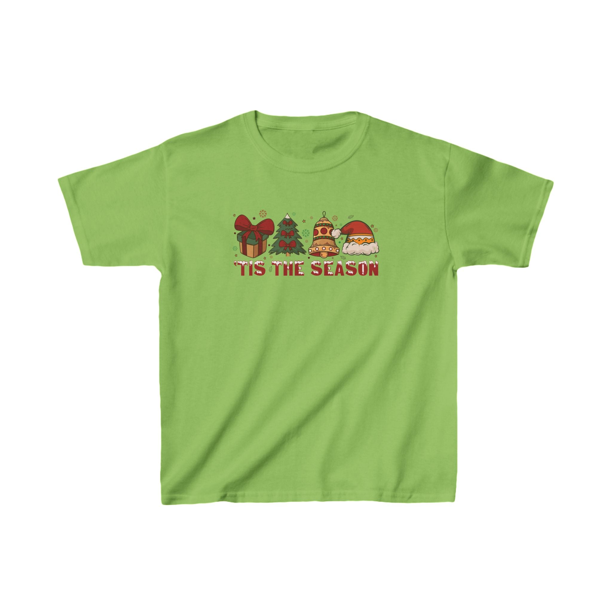 Tis The Season Kids Christmas Tee, Merry Christmas Shirt, Christmas Baby Shirt, Cute Winter Shirt, Kids Christmas Gift