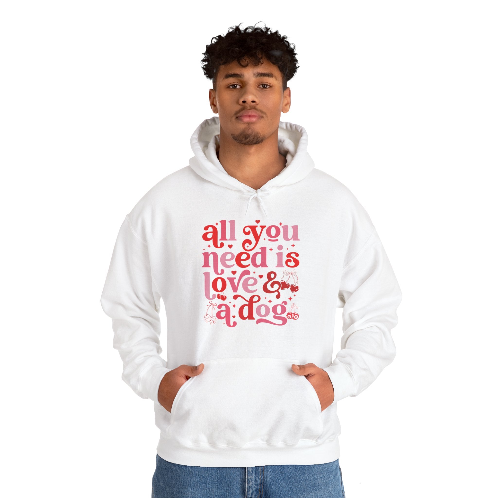 All You Need Is Love And A Dog Hoodie, Dog Lover Shirt, Dog Lover Gift, Dog Mom Shirt, Dog Quote Shirt, Dog Owner Shirt, Dog Mama Shirt