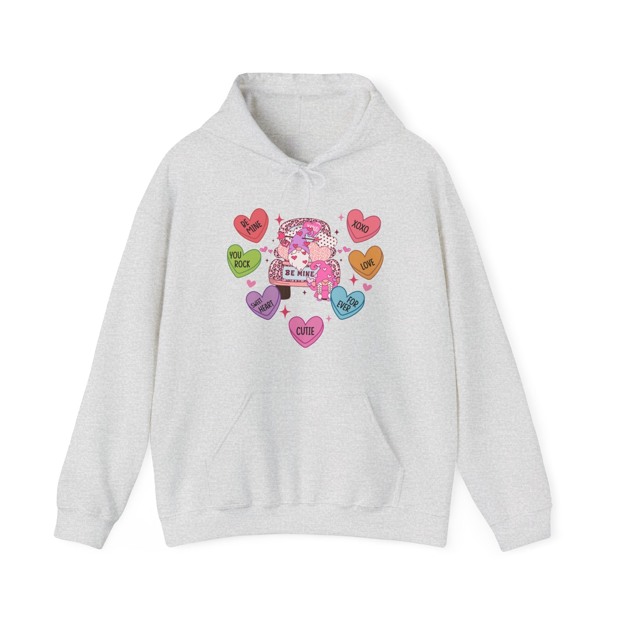 Candy Hearts Hoodie, Candy Hearts Sweatshirt, Valentine's Day Gift Shirt, Valentine's Day Heart Sweatshirt, Conversation hearts Sweatshirt