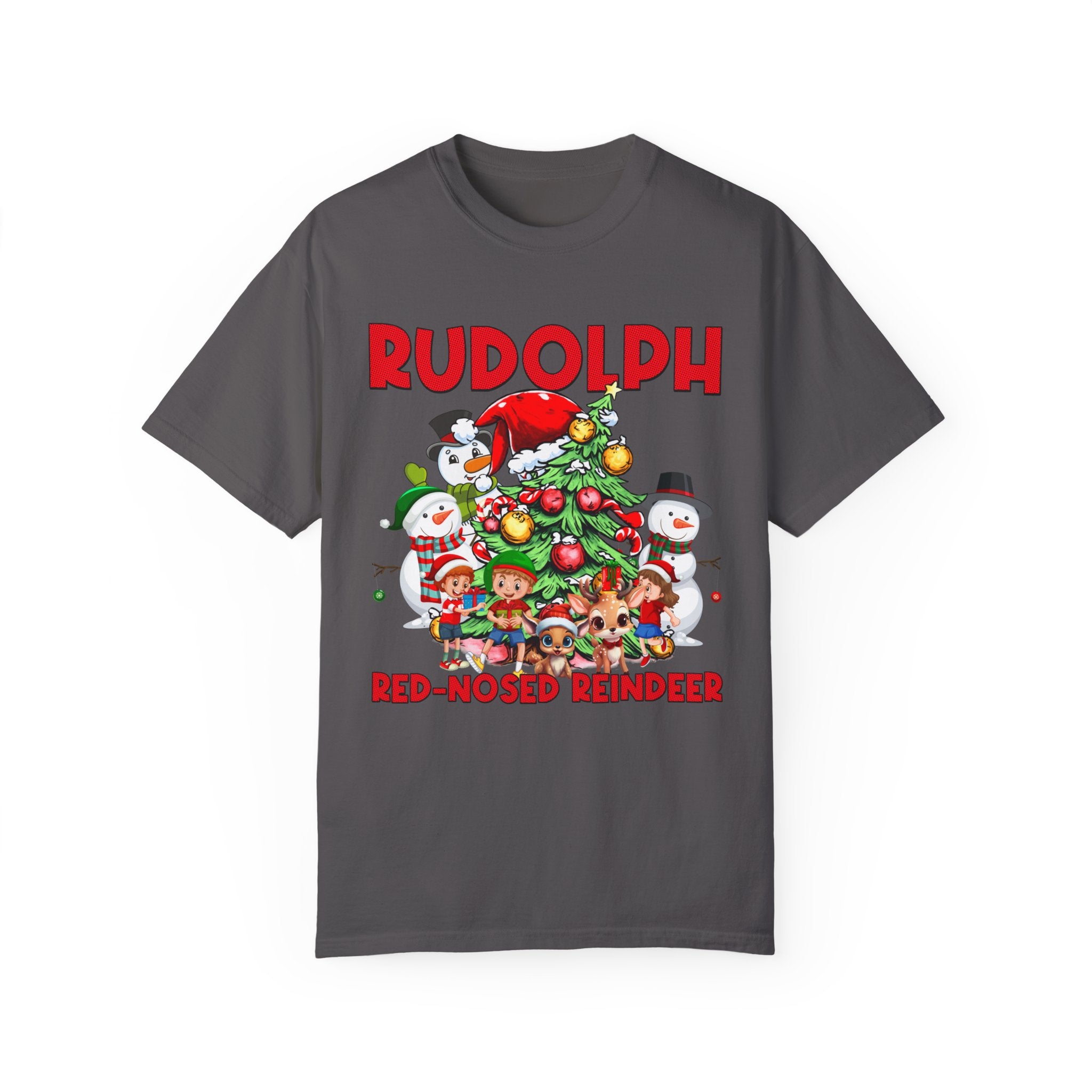 Vintage Rudolph Shirt Gift For New Year, Kids Christmas Shirt, Christmas Reindeer Tshirt, Christmas Cartoon Sweater, Retro Xmas Sweatshirt