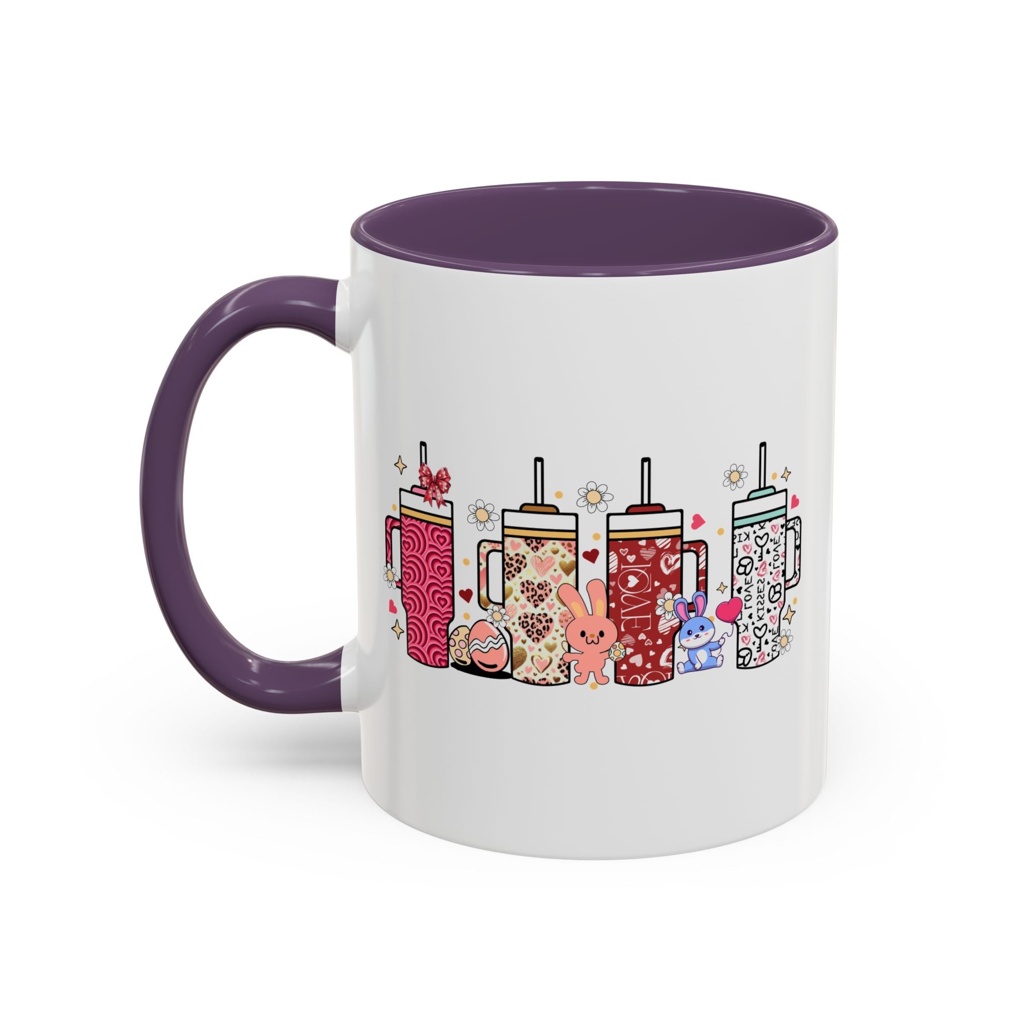 Retro Obsessive Cup Disorder Valentine's Day Coffee Mug, Valentines Candy Heart Mug, Retro Valentines Coffee Cup, Valentines Day Gift