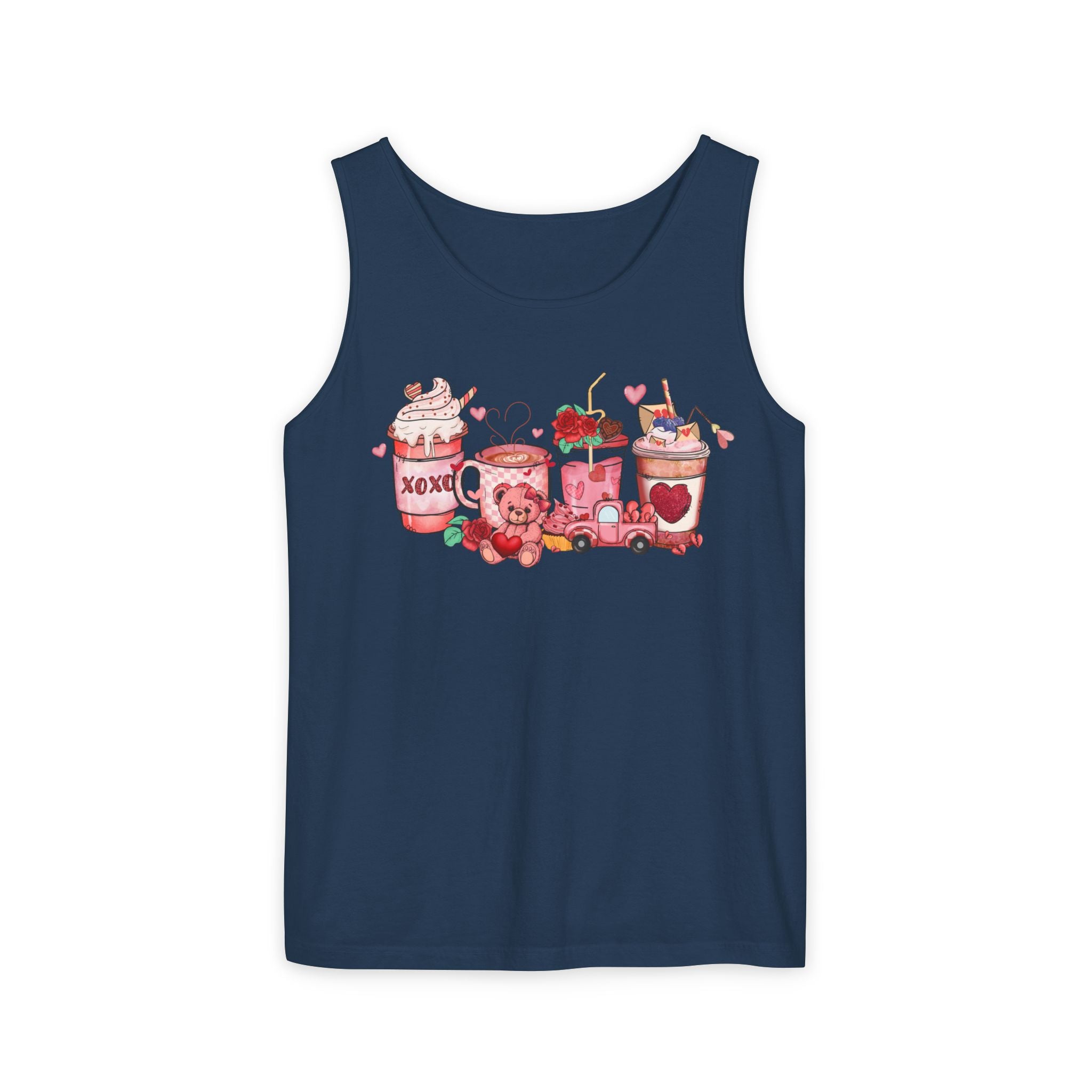 Coffee Valentines Tank Top, Valentines Day Shirt, Valentines Day Tank Top, Valentines Day Coffee Shirt, Coffee Lover Tee