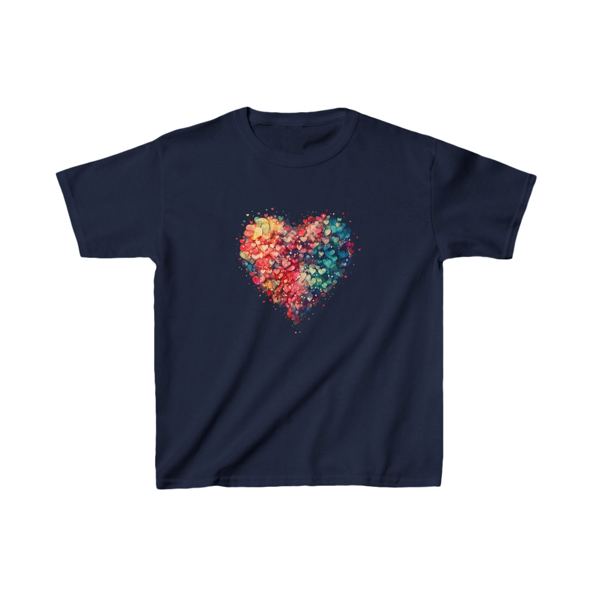 Watercolor Heart Kids Shirt, Love Heart Kids Tee, Watercolor Shirt, Valentine's Day Tee, Valentine's Day Tee, Cute Heart, Teachers Valentines