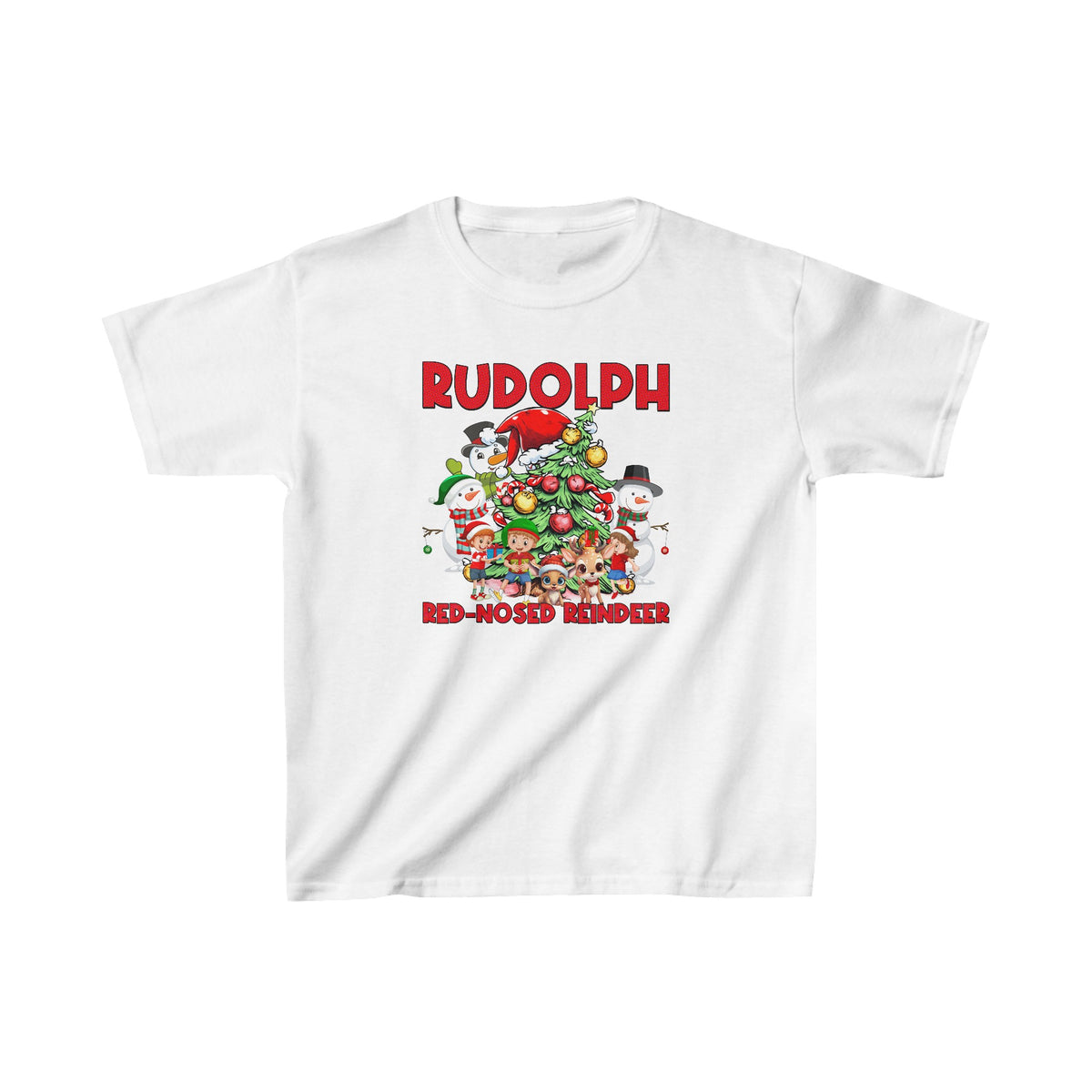 Vintage Rudolph Shirt Gift For New Year, Kids Christmas Shirt, Christmas Reindeer Tshirt, Christmas Cartoon Sweater, Retro Xmas Sweatshirt