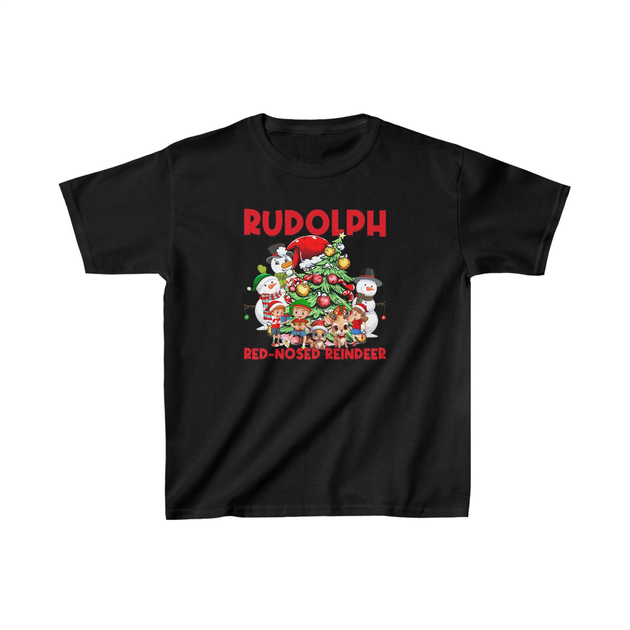 Vintage Rudolph Shirt Gift For New Year, Kids Christmas Shirt, Christmas Reindeer Tshirt, Christmas Cartoon Sweater, Retro Xmas Sweatshirt