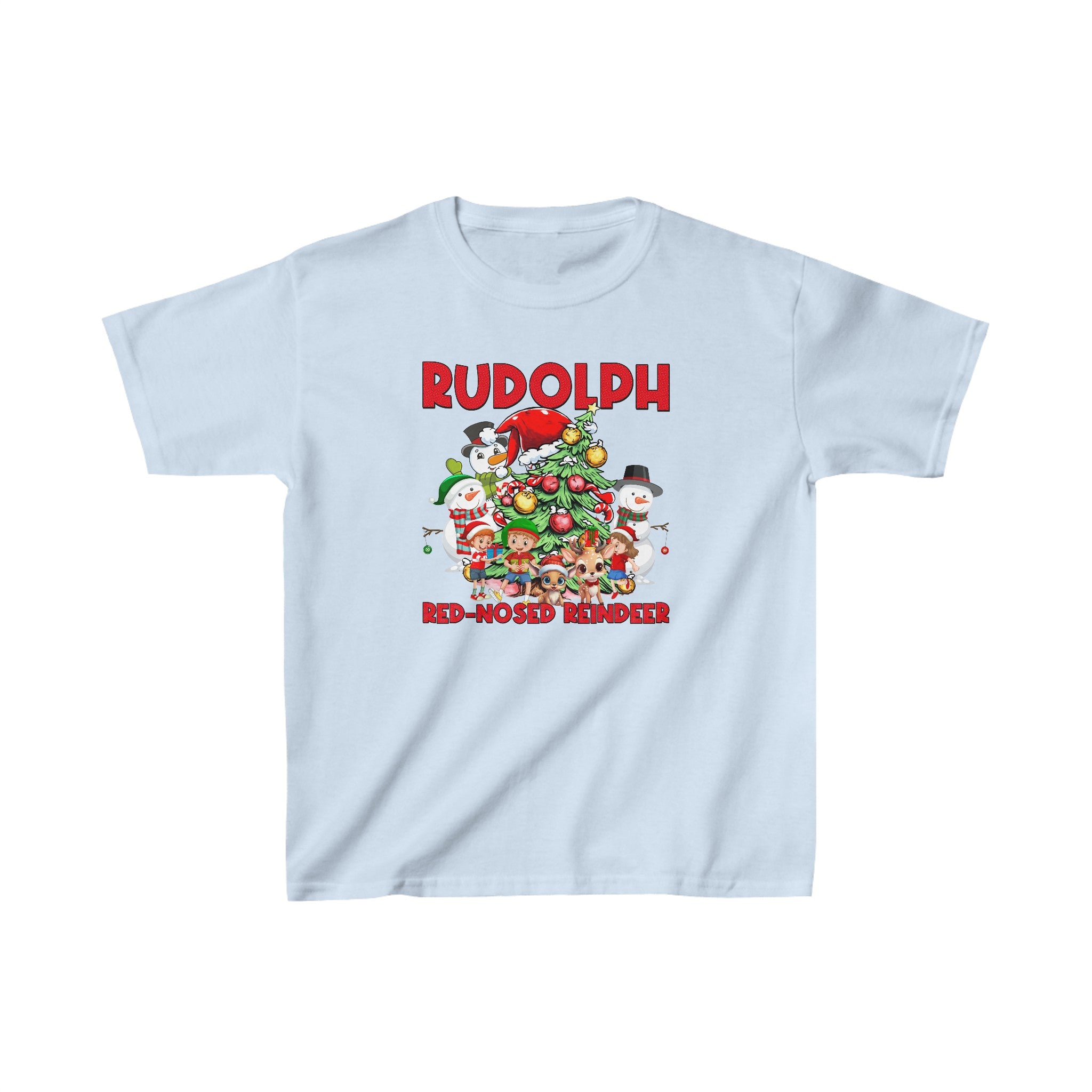 Vintage Rudolph Shirt Gift For New Year, Kids Christmas Shirt, Christmas Reindeer Tshirt, Christmas Cartoon Sweater, Retro Xmas Sweatshirt