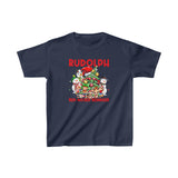 Vintage Rudolph Shirt Gift For New Year, Kids Christmas Shirt, Christmas Reindeer Tshirt, Christmas Cartoon Sweater, Retro Xmas Sweatshirt