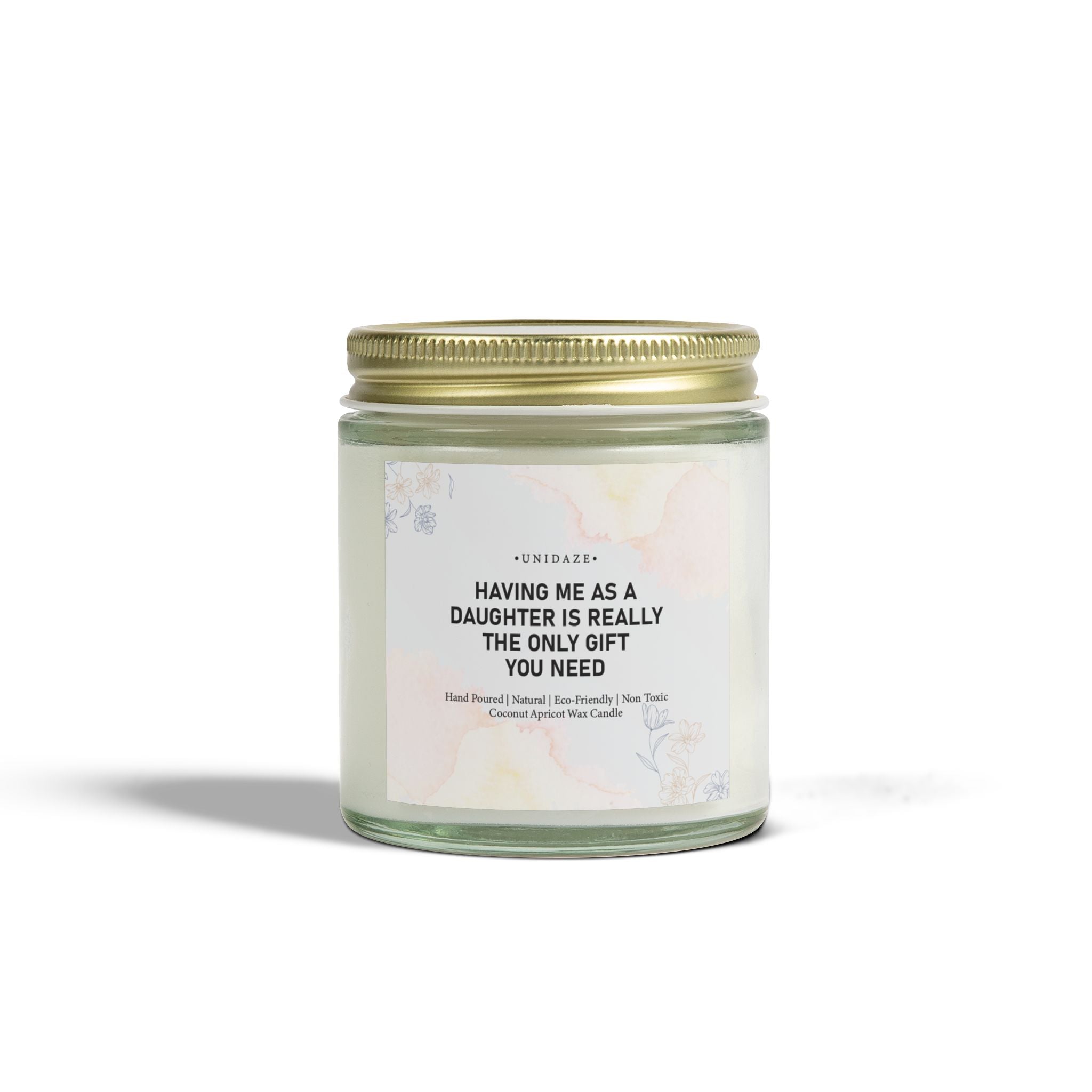 Having Me As A Daughter Scented Candle, Mother's Day Gift For Mom from Daughter, Sarcastic Mom Gift, Funny Gift For Mom, Mom Candle