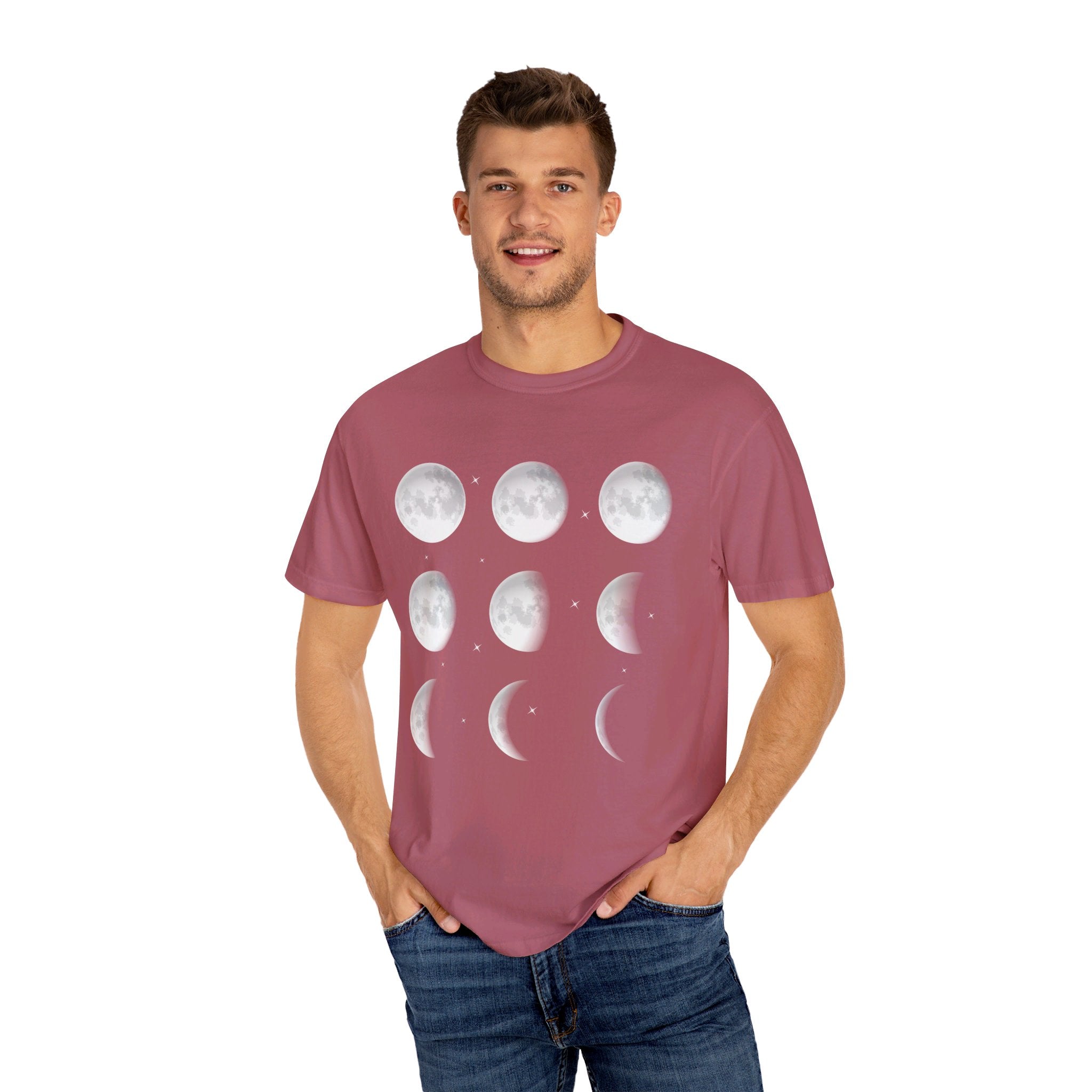 Moon Phase Shirt, Celestial Shirt, Astrology Shirt, Spiritual Shirt, Aesthetic Shirt, Moon Shirt, Mystical Shirt, Astronomy Shirt, Retro Tee