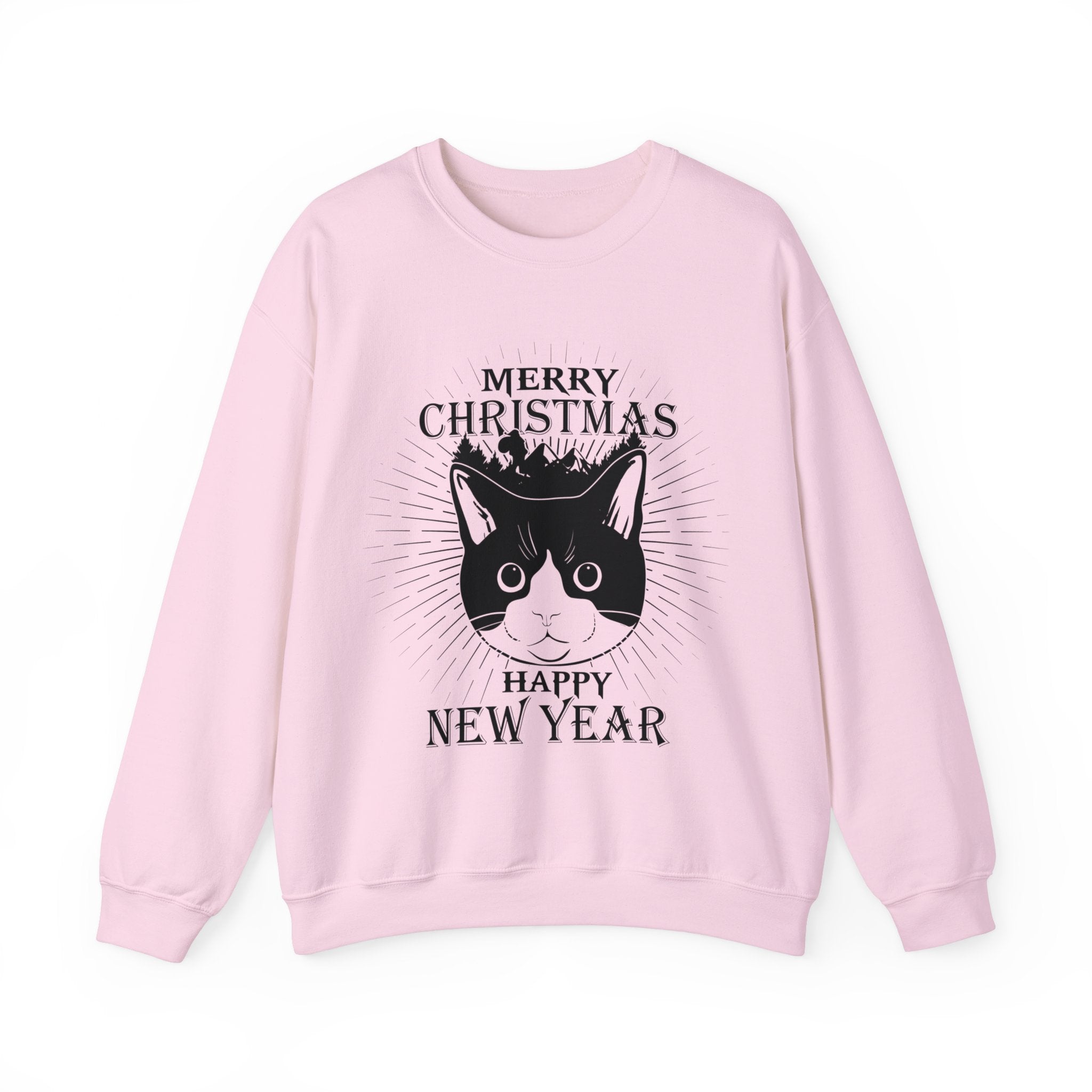 Meowy Christmas Sweatshirt, Cat Christmas Shirt, Cat Lover Christmas, Cute Christmas Shirt, Kitten Christmas, Animal Lover, Cat Mom Christmas