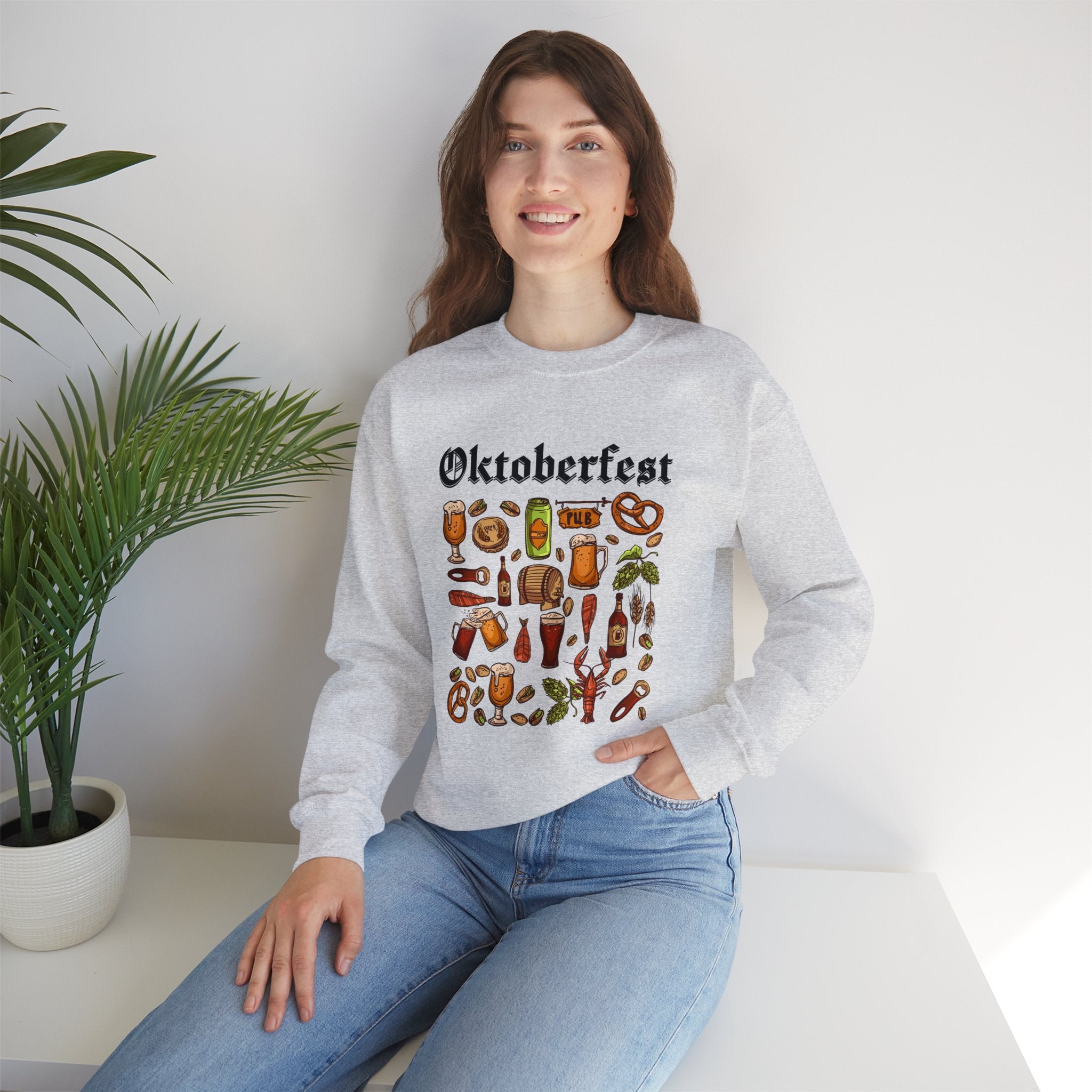 Oktoberfest Beer Festival Sweatshirt, Beer Drinking Oktoberfest Party Shirt, German Oktoberfest Shirt, Funny Oktoberfest Sweater