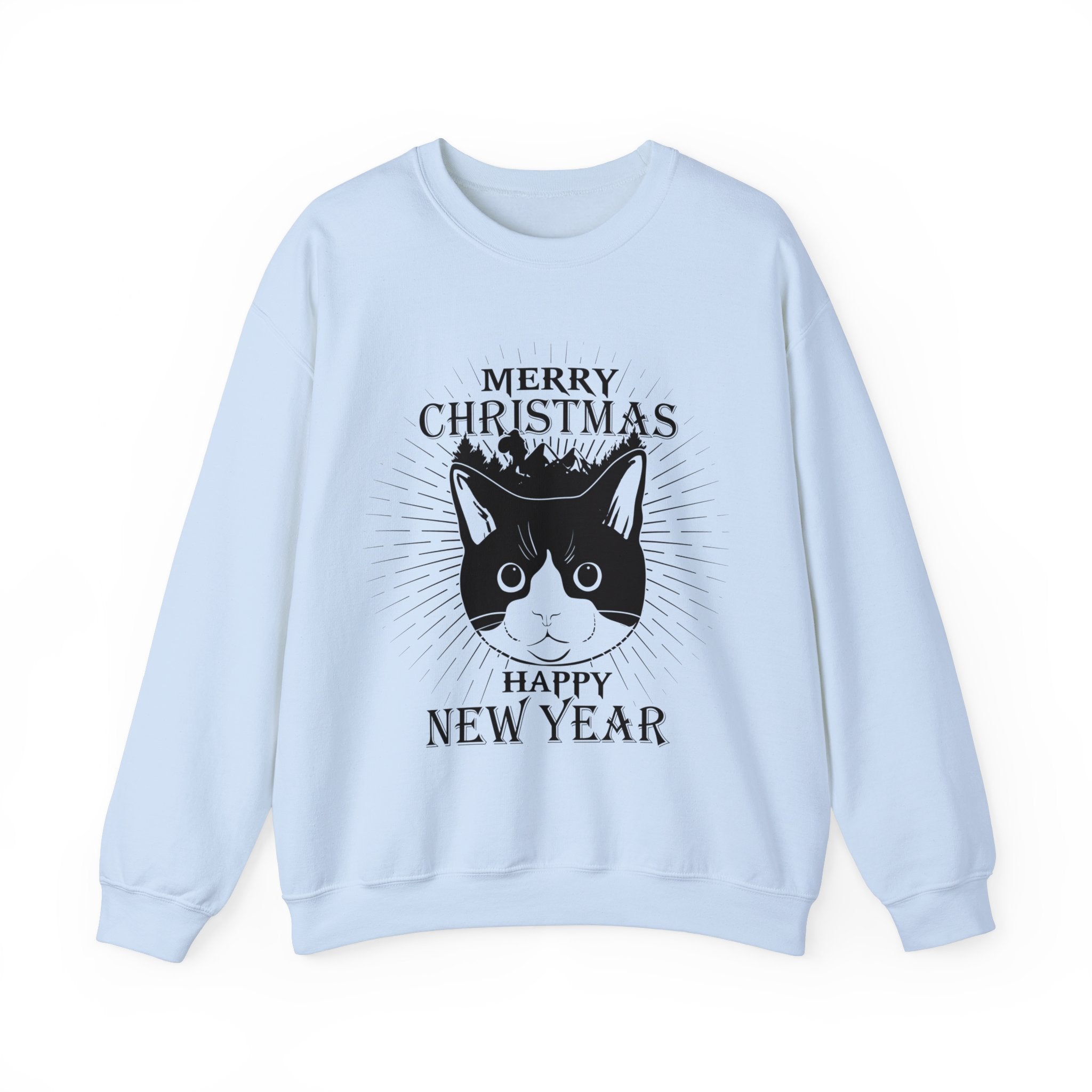 Meowy Christmas Sweatshirt, Cat Christmas Shirt, Cat Lover Christmas, Cute Christmas Shirt, Kitten Christmas, Animal Lover, Cat Mom Christmas