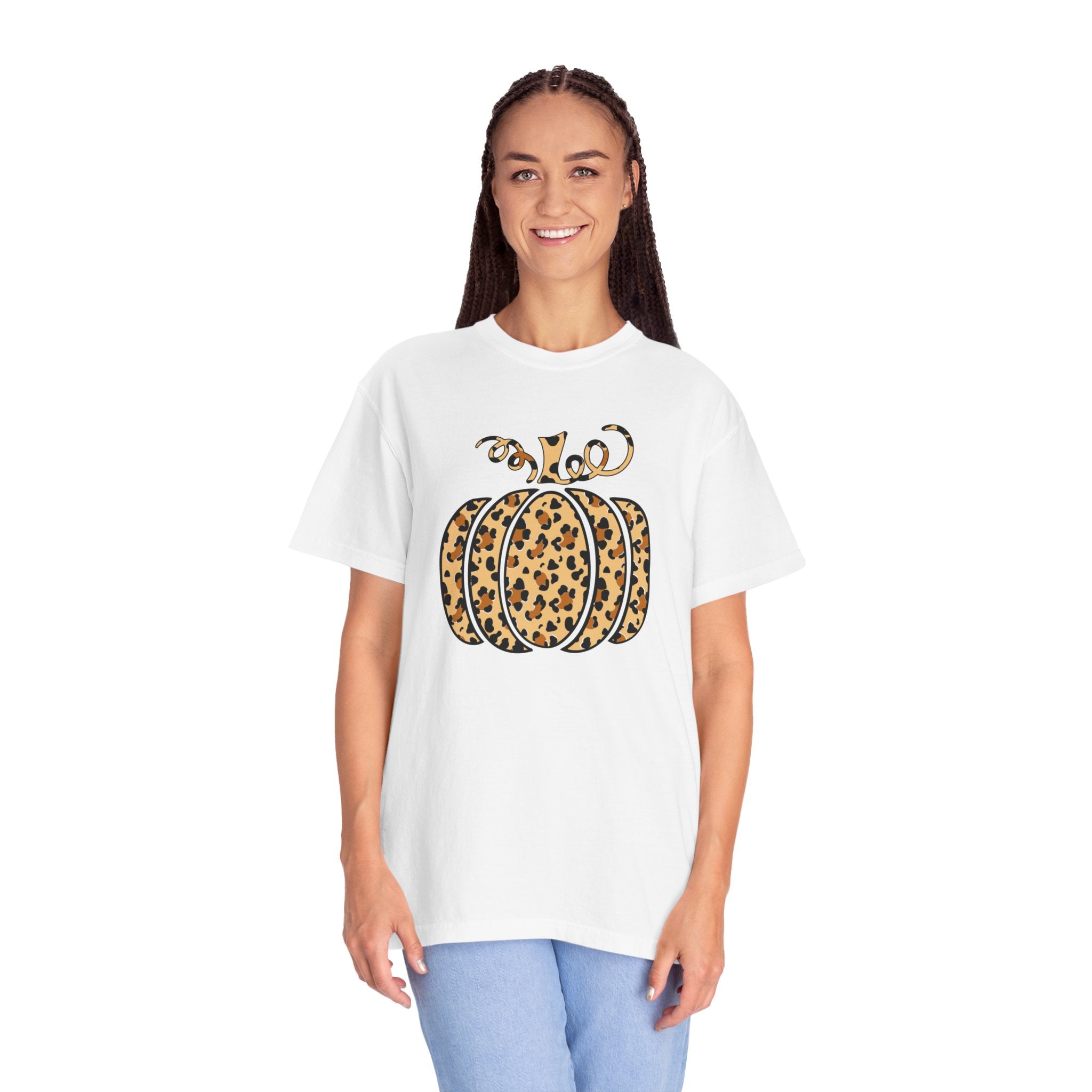 Leopard Pumpkin T-Shirt, Cheetah Pumpkin Shirt, Thanksgiving Shirt, Thankful Shirt, Fall Shirt, Hello Pumpkin