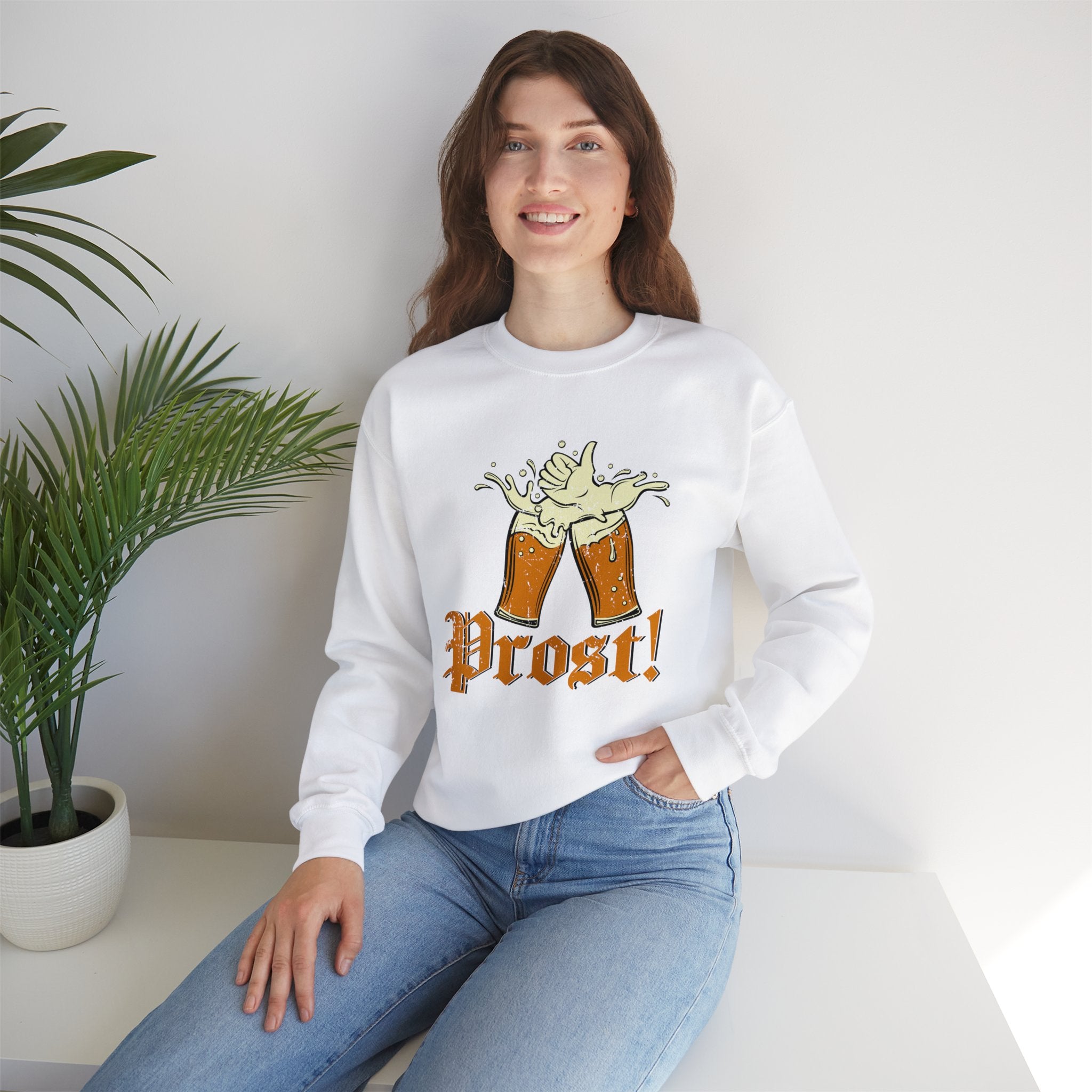 Oktoberfest Prost Sweatshirt, German Prost Shirt, Group Matching Day Drinking Tee, Beer Lover Gift Midwest Festival Top