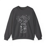 Space Sweatshirt, Planet Sweatshirt, Star Sweatshirt, Galaxy Sweatshirt, Astronomy Tee, Mystical Gift, Moon Sweatshirt