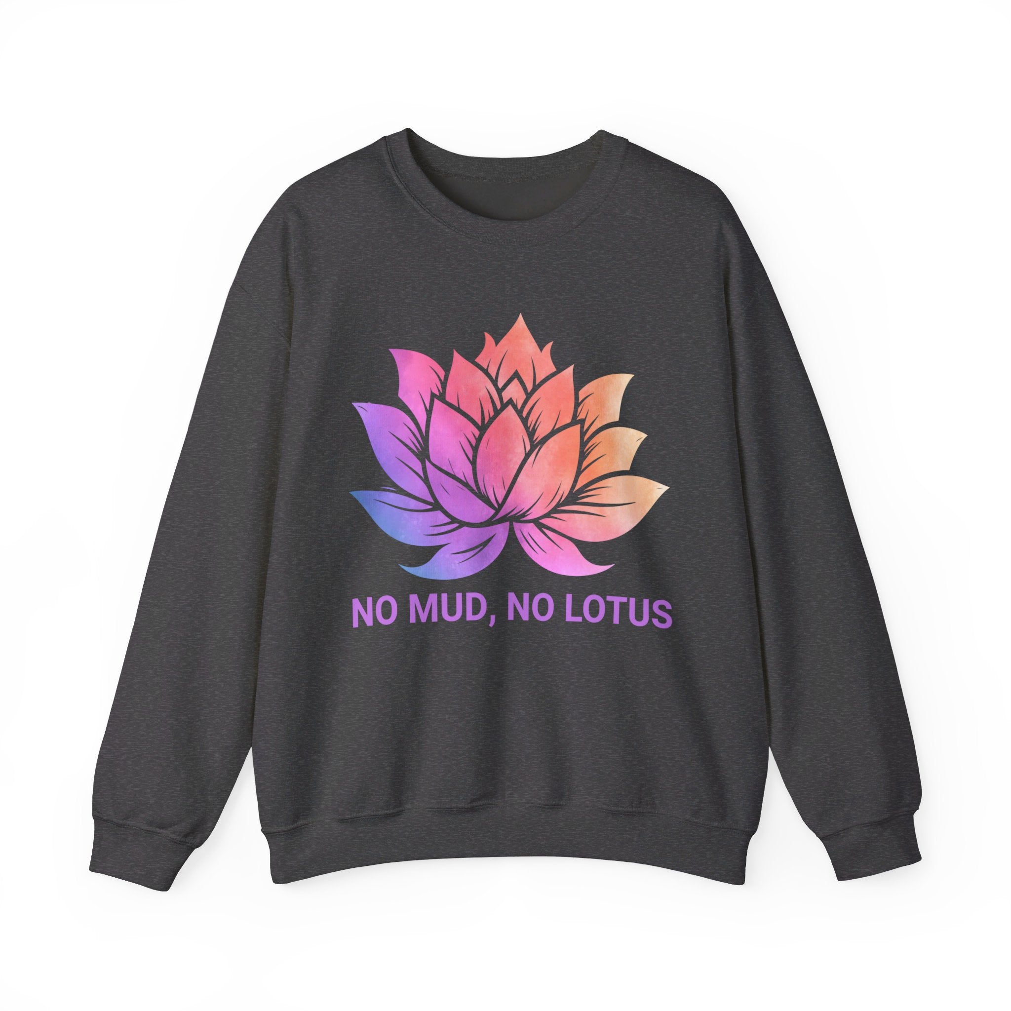 Meditation Shirt, Spiritual Shirt, Women's Yoga Shirt, Lotus Flower Tee, Zen Shirt, No Mud No Lotus, Meditation Gift, Buddhist Gift Tee