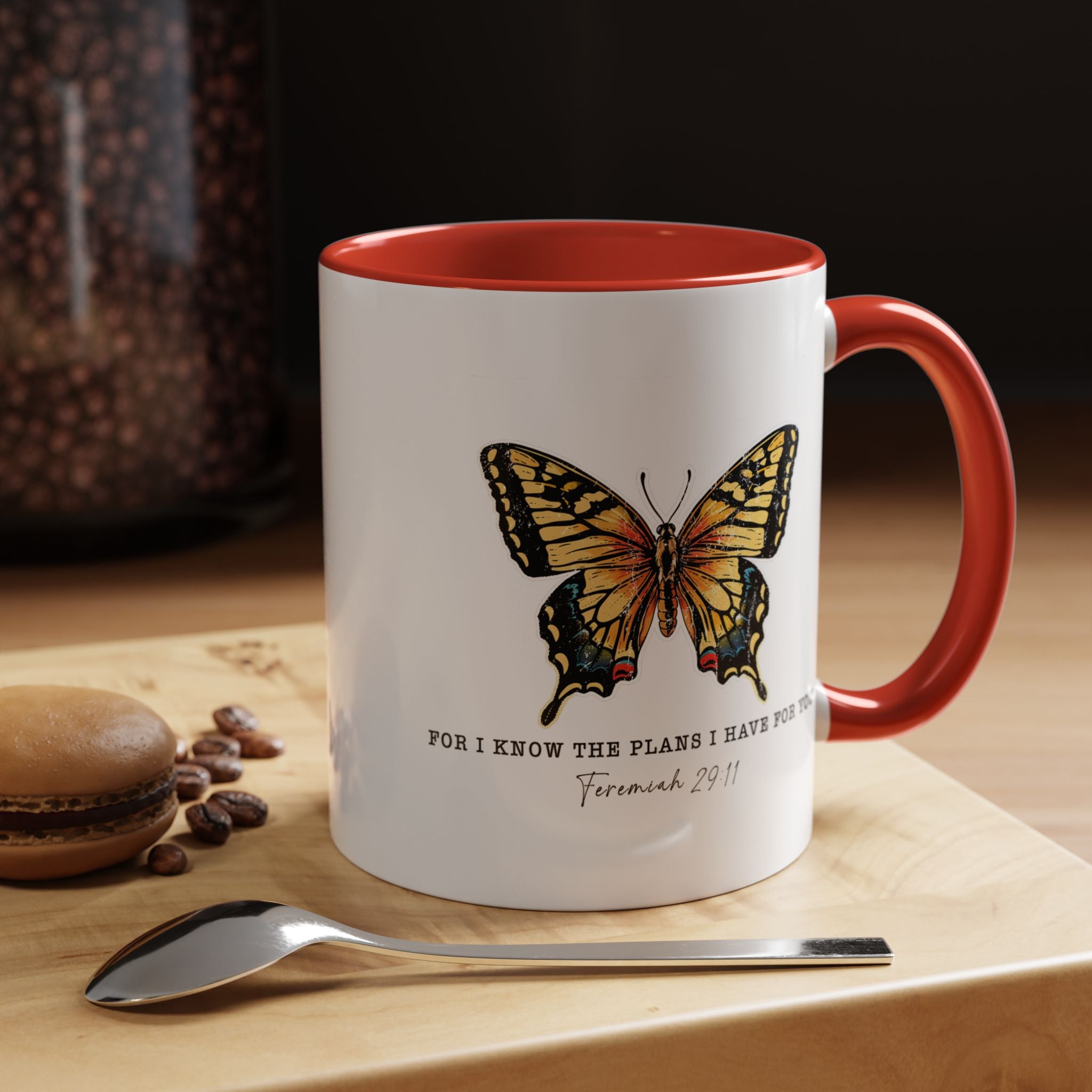 Religious Coffee Mug, Jesus Mug, For I Know The Plans I Have For You, Christian Cup, Faith Mug, Bible Verse