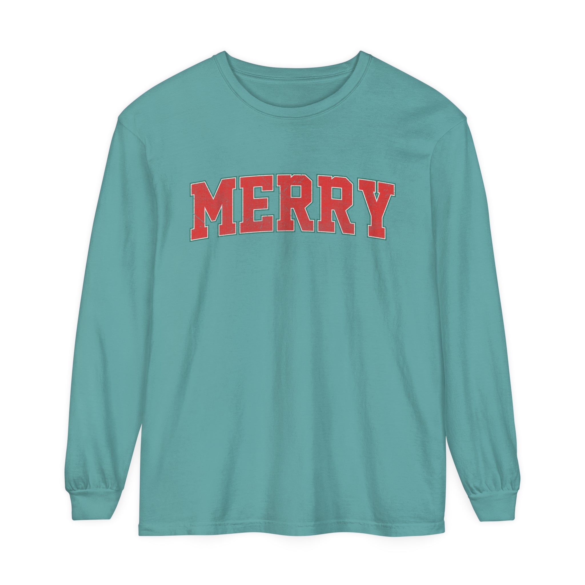 Long Sleeve Merry Shirt, Christmas Long Sleeve Shirt, Christmas Gift, Merry Christmas Tee, Merry Christmas Long Sleeve Shirt