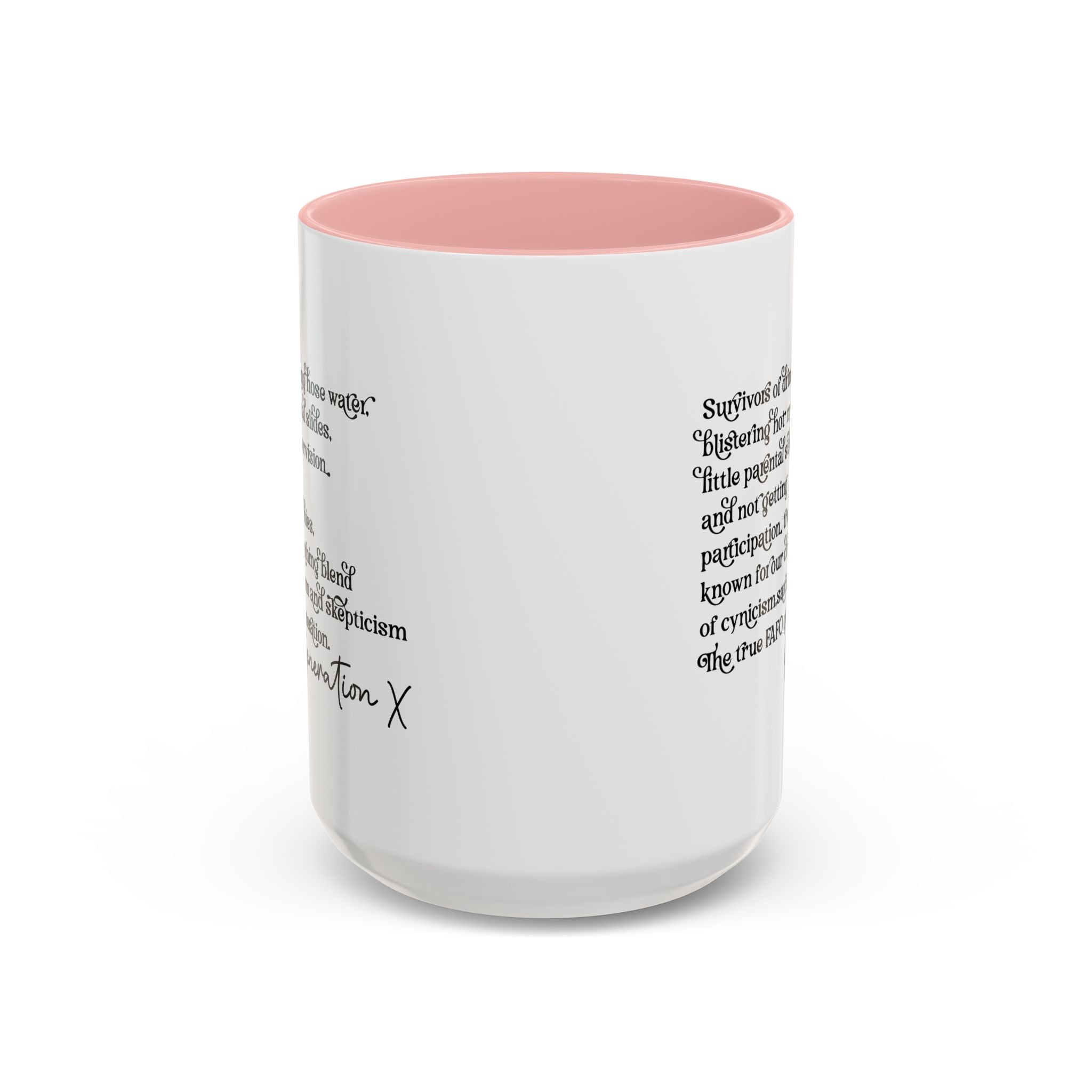 Gen X Raised on Hose Water and Neglect, Generation X, Gen X Gift, Gen X Mug, Funny Gen X Mug, Coffee Mug Cup, Coffee Mug Gift