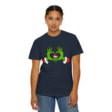 Grinch Heart Hands Graphic Tees, Grinch T-Shirt, Christmas Shirt, Xmas Clothing, Holiday T Shirts, Christmas Gifts, Christmas Party Shirt, Grinchmas T-shirt