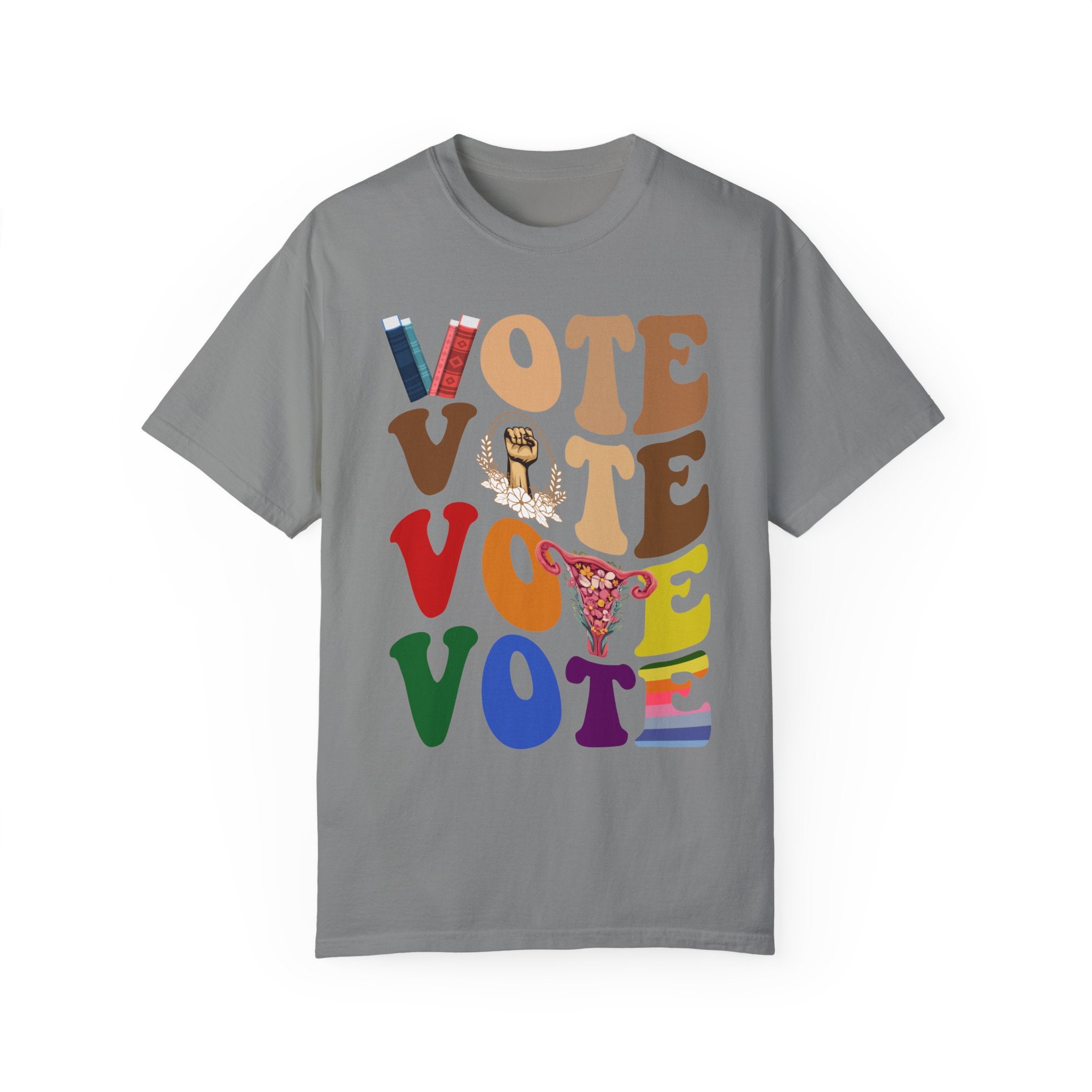 UNIDAZE Vote Shirt, Banned Books Shirt, Election 2024 Shirt, Political Activism Shirt, Reproductive Rights Tee, Pro Roe V Wade, LGBTQ Rights, Vote Gift Printify Banned Books Shirt BLM Shirt Cotton Crew neck DTG Election 2024 Shirt election tee equality shirt feminist gift shirt human rights shirt LGBTQ Rights Men's Clothing Oversized Political Activism Pro Roe V Wade Reproductive Rights T-shirts TikTok Unisex Vote Gift Vote Shirt Women's Clothing