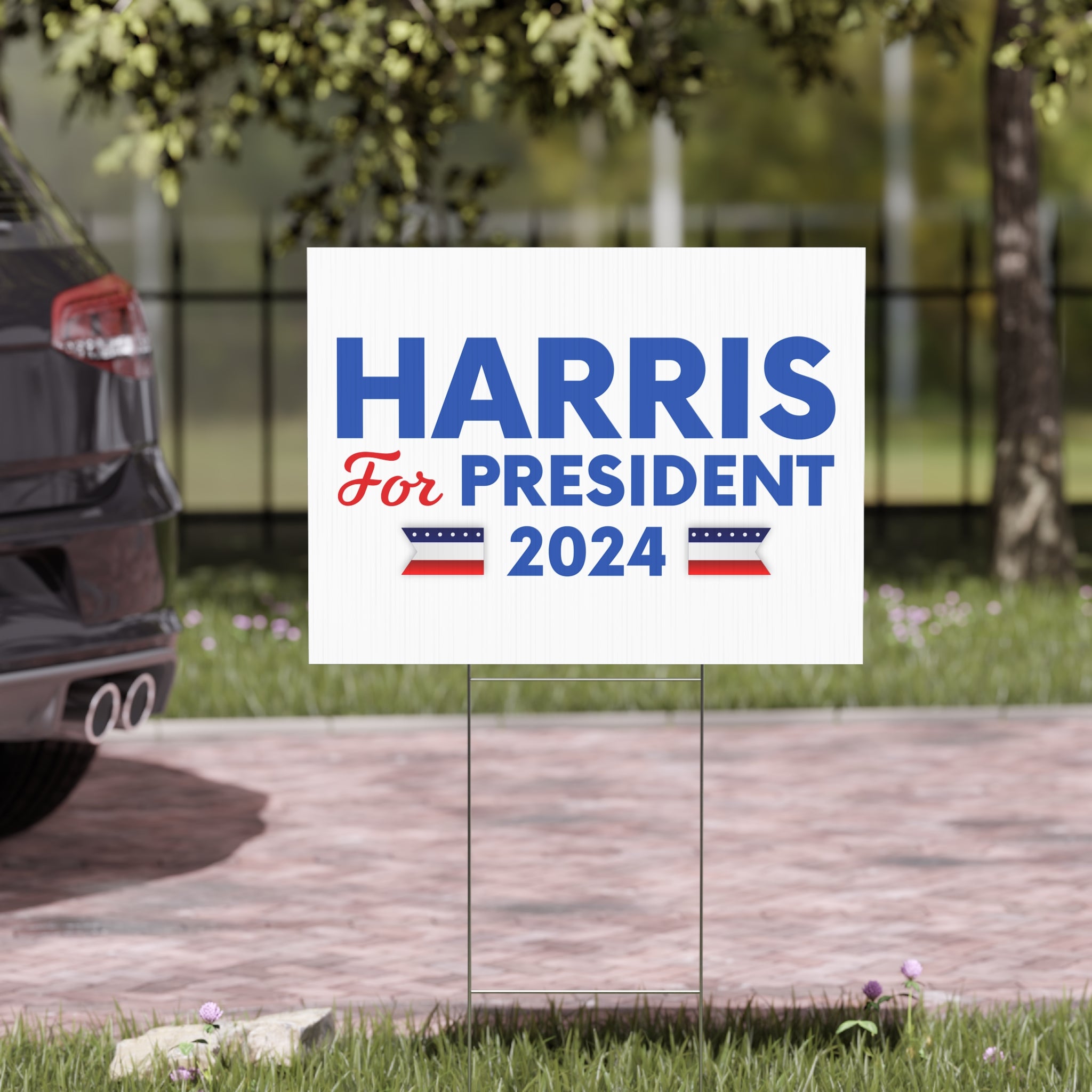 Democrat Political Yard Sign, Kamala Harris Yard Signs, Presidential Candidate 2024 Election, 12 Designs Available