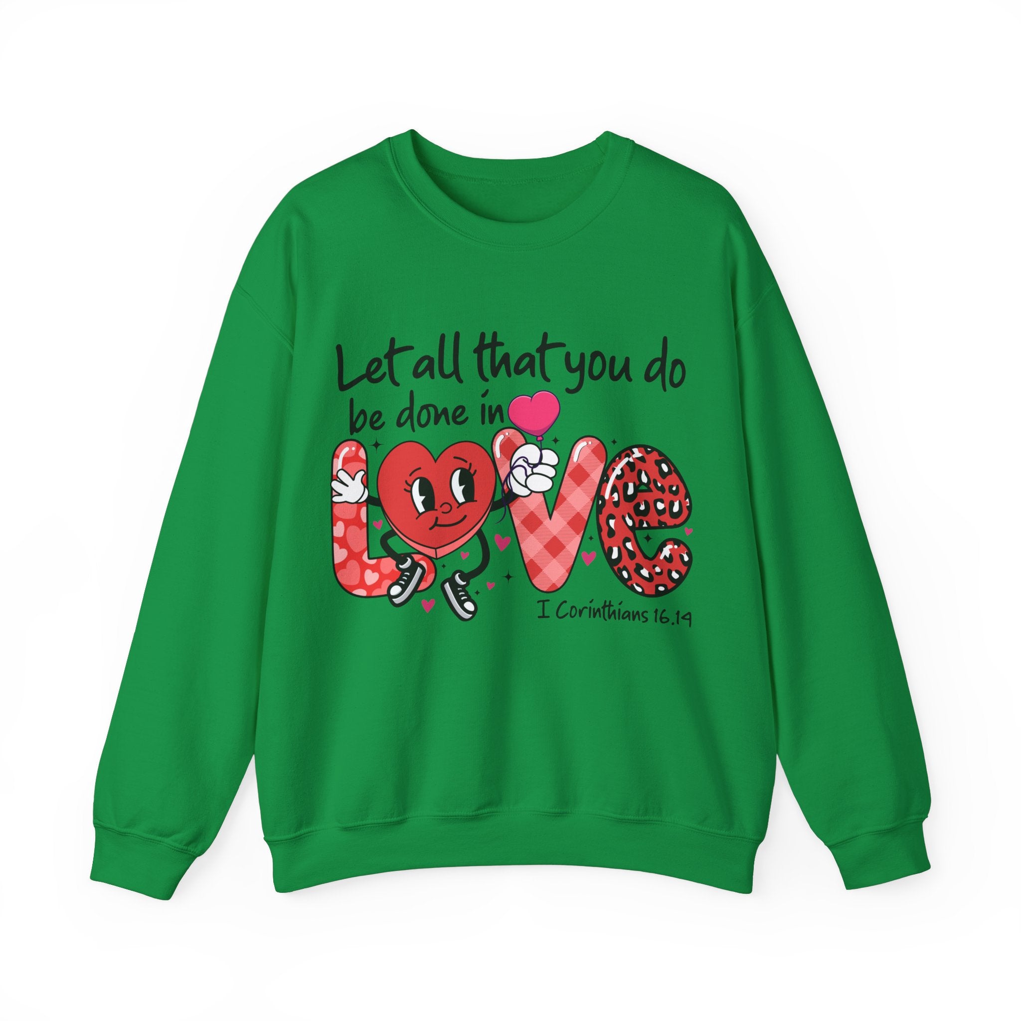 Let all that you do be done in Love T-Shirt, Valentines Day Shirt for Women, Cute Valentine Day Shirt, Valentine's Day Gift