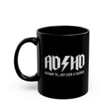 ADHD Highway to Hey Look a Squirrel Mug, ADHD Coffee Mug, Neurodiversity Mug, ADHD Highway to, ADHD Squirrel Mug, Inclusion Mug