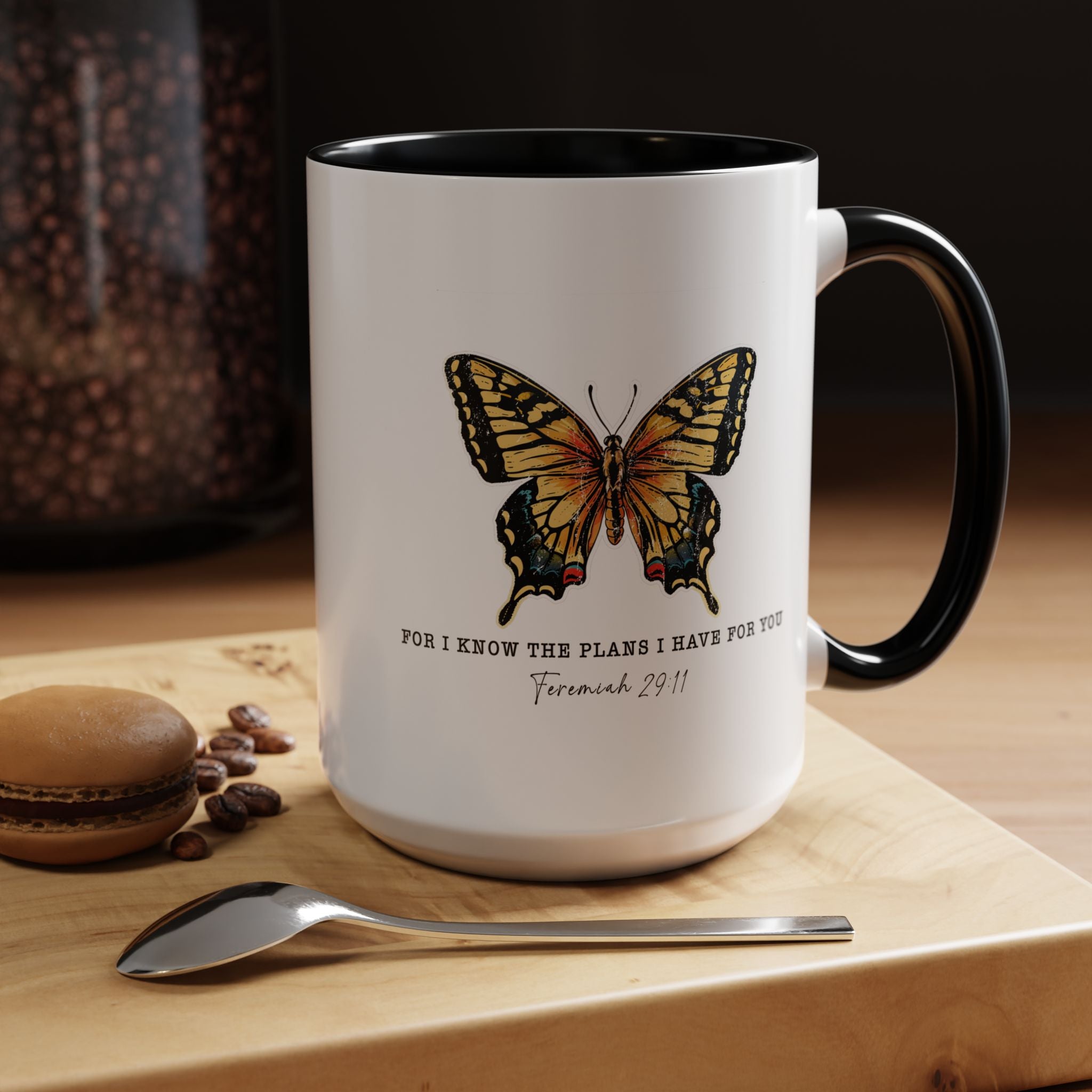Religious Coffee Mug, Jesus Mug, For I Know The Plans I Have For You, Christian Cup, Faith Mug, Bible Verse