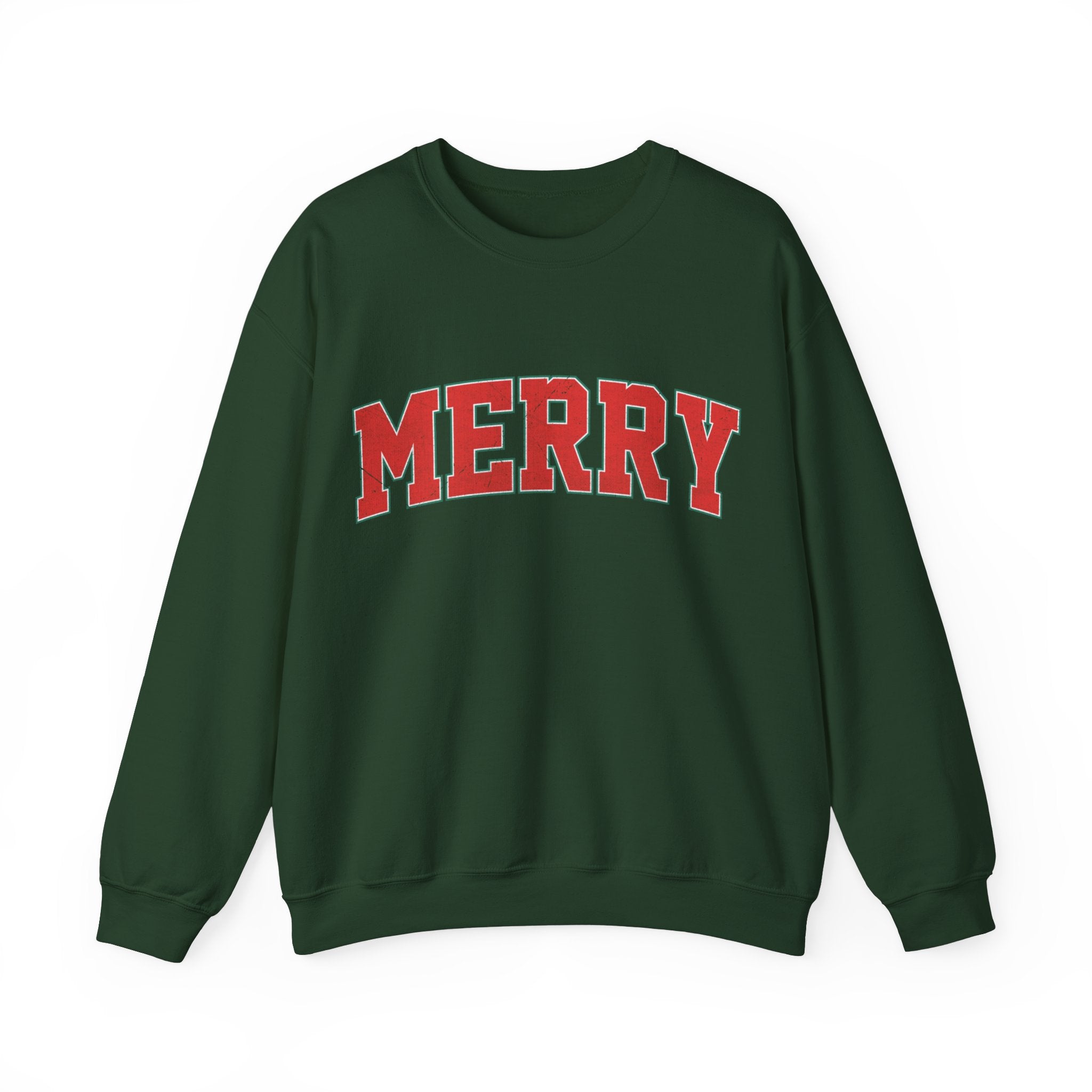 Merry Christmas Sweatshirt, Christmas Shirts, Cute Winter Sweater, Christmas Shirt for Women, Christmas Crewneck Sweatshirt, Holiday Sweater