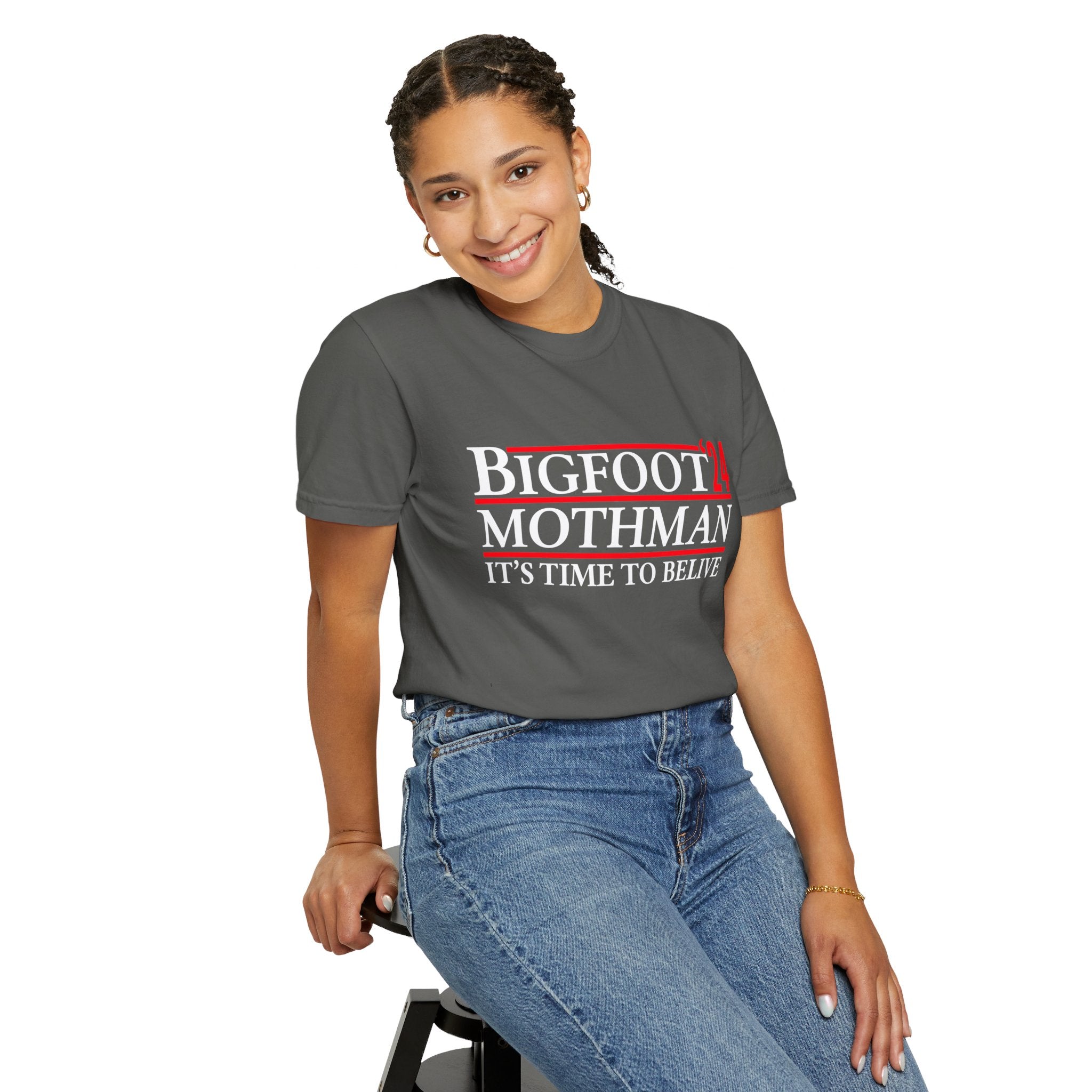 UNIDAZE Bigfoot Mothman 2024 President Election Shirt, Funny Vote Bigfoot Political Satire Humor Tee, Unique T-Shirt Gift for Men and Women Printify 2024 election shirt bigfoot lover shirt bigfoot shirt bigfoot usa Cotton Crew neck DTG for president funny 2024 election funny bigfoot shirt funny election shirt joke shirt Men's Clothing mothman shirt Oversized political satire sasquatch shirt T-shirts TikTok Unisex vote bigfoot Women's Clothing