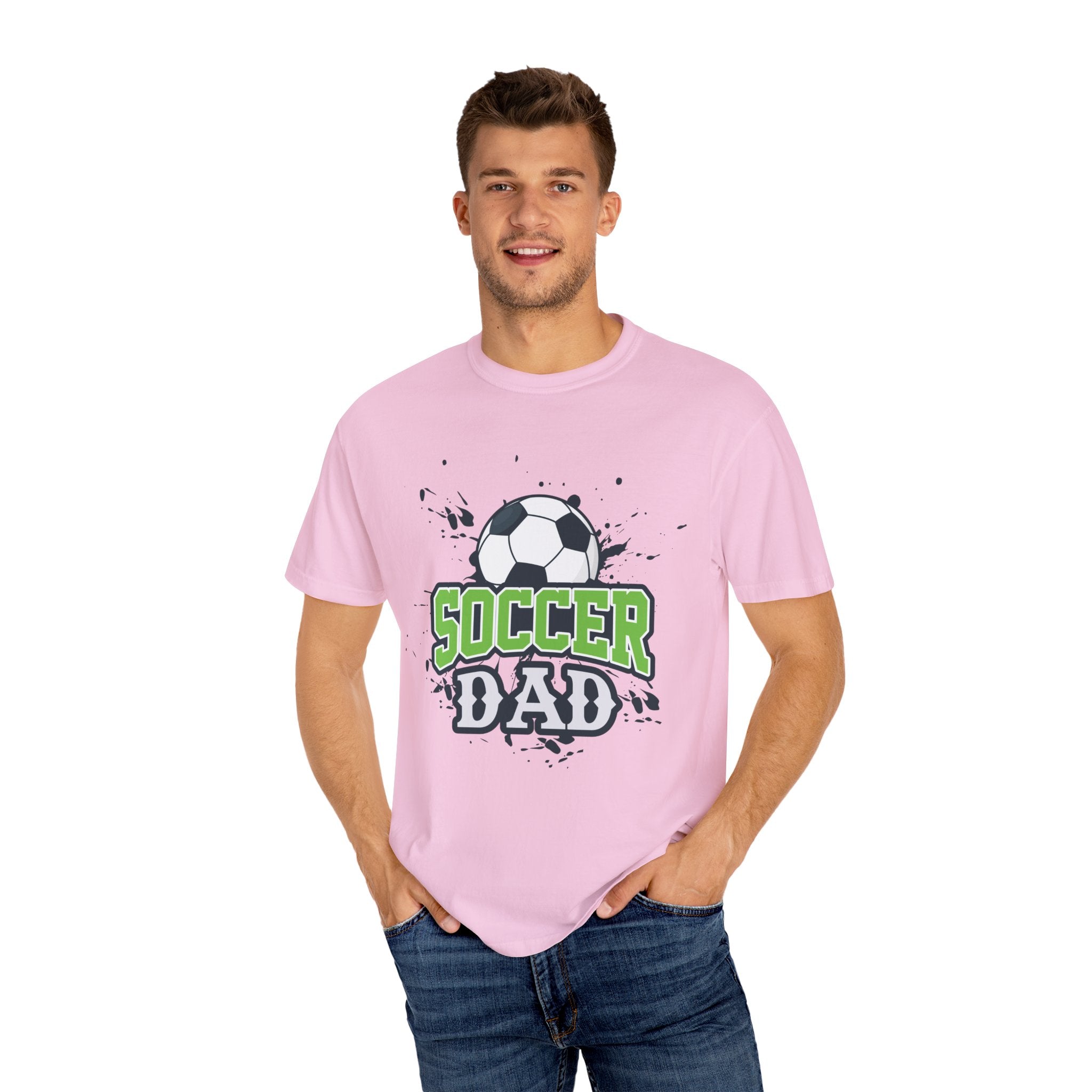 Soccer Dad Shirt, Soccer Dad Gift Tee, Disteressed Design Soccer Dad Tshirt, Sports Dad Gift Idea, Soccer Lover Gift, Game Day Sweatshirt, Soccer Fan Gift