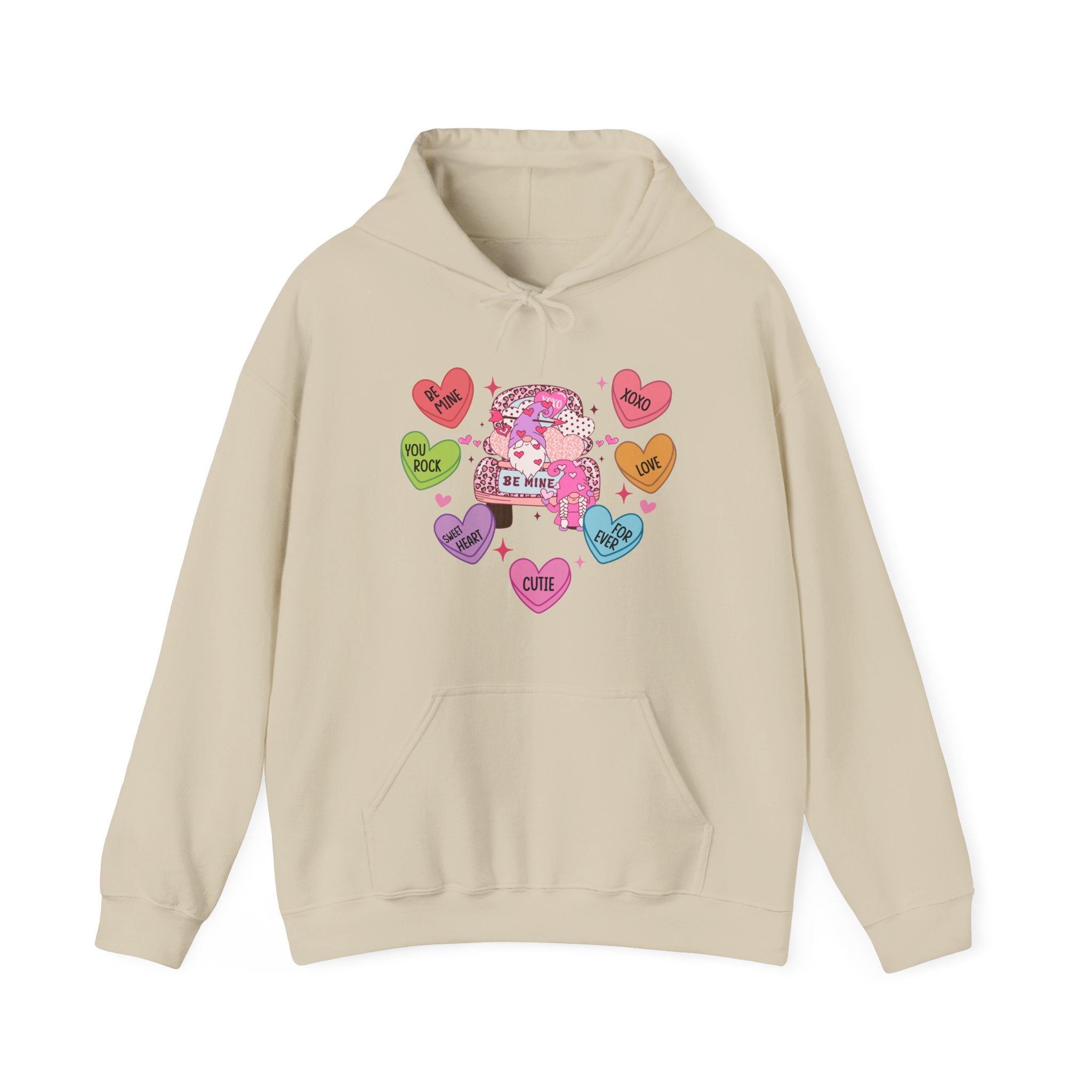 Candy Hearts Hoodie, Candy Hearts Sweatshirt, Valentine's Day Gift Shirt, Valentine's Day Heart Sweatshirt, Conversation hearts Sweatshirt